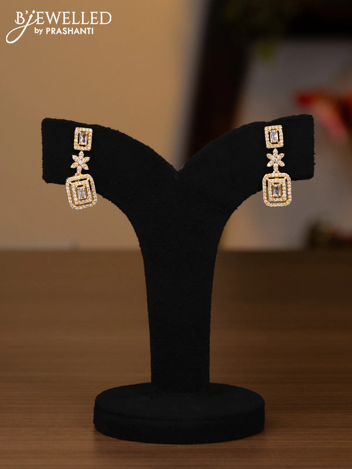 Antique haaram with cz stones - Image 2