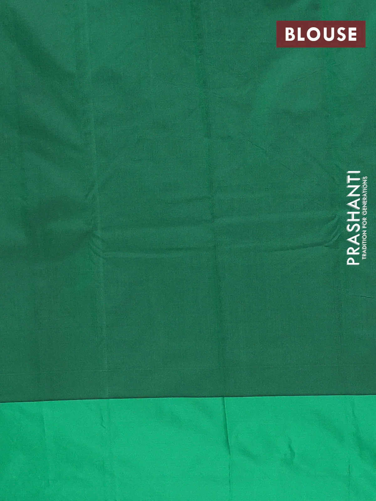 Arani semi silk saree dark magenta pink and dual shade green with zari woven buttas and paisley zari woven butta border - Image 4