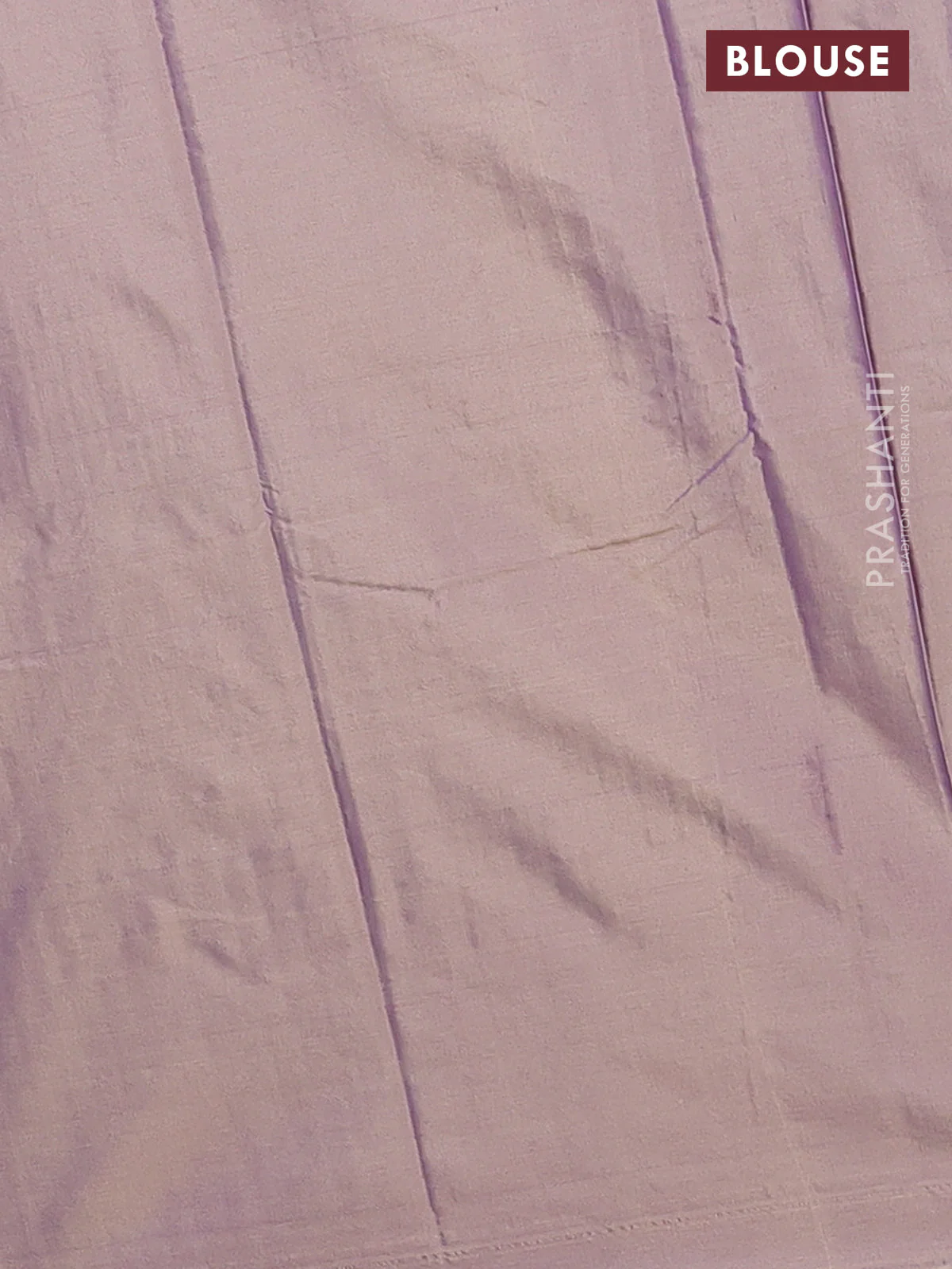 Arani semi silk saree dual shade of beige with allover thread weaves in borderless style - Image 4