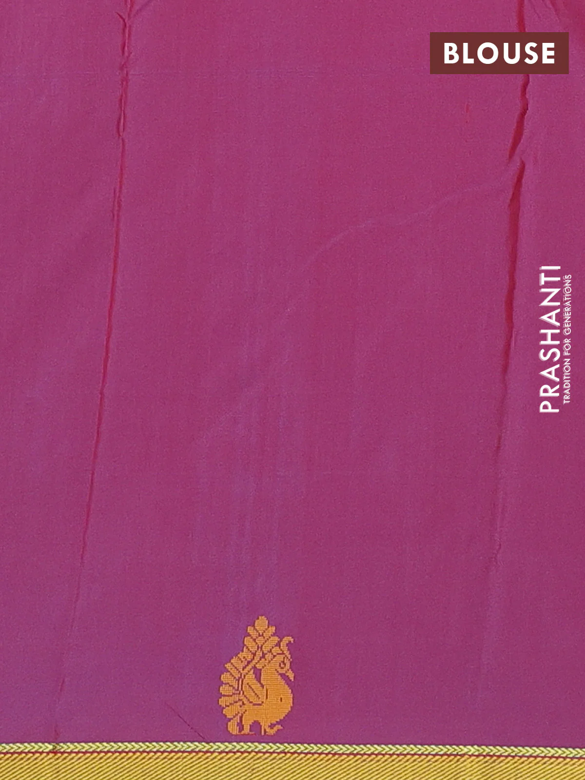 Arani semi silk saree dual shade of bluish green and dual shade of bluish red with thread woven buttas and thread woven border - Image 4