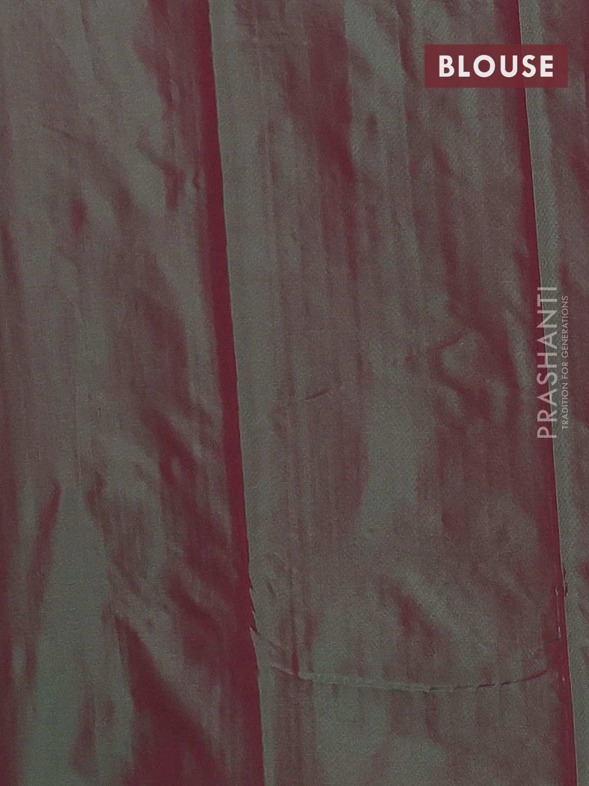 Arani semi silk saree green with zari woven buttas in borderless style - Image 4