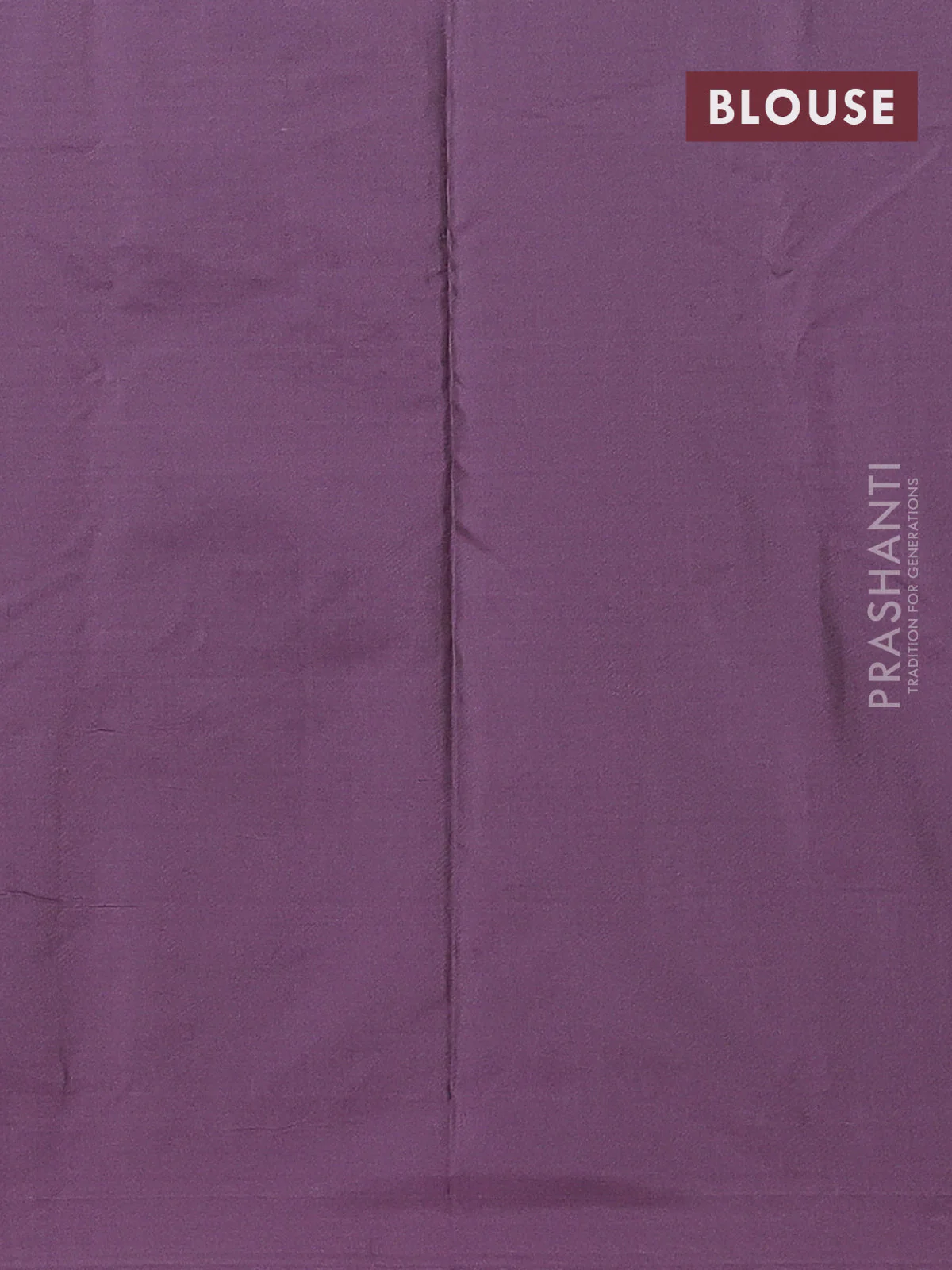 Arani semi silk saree jamun shade with allover silver zari weaves in borderless style - Image 4