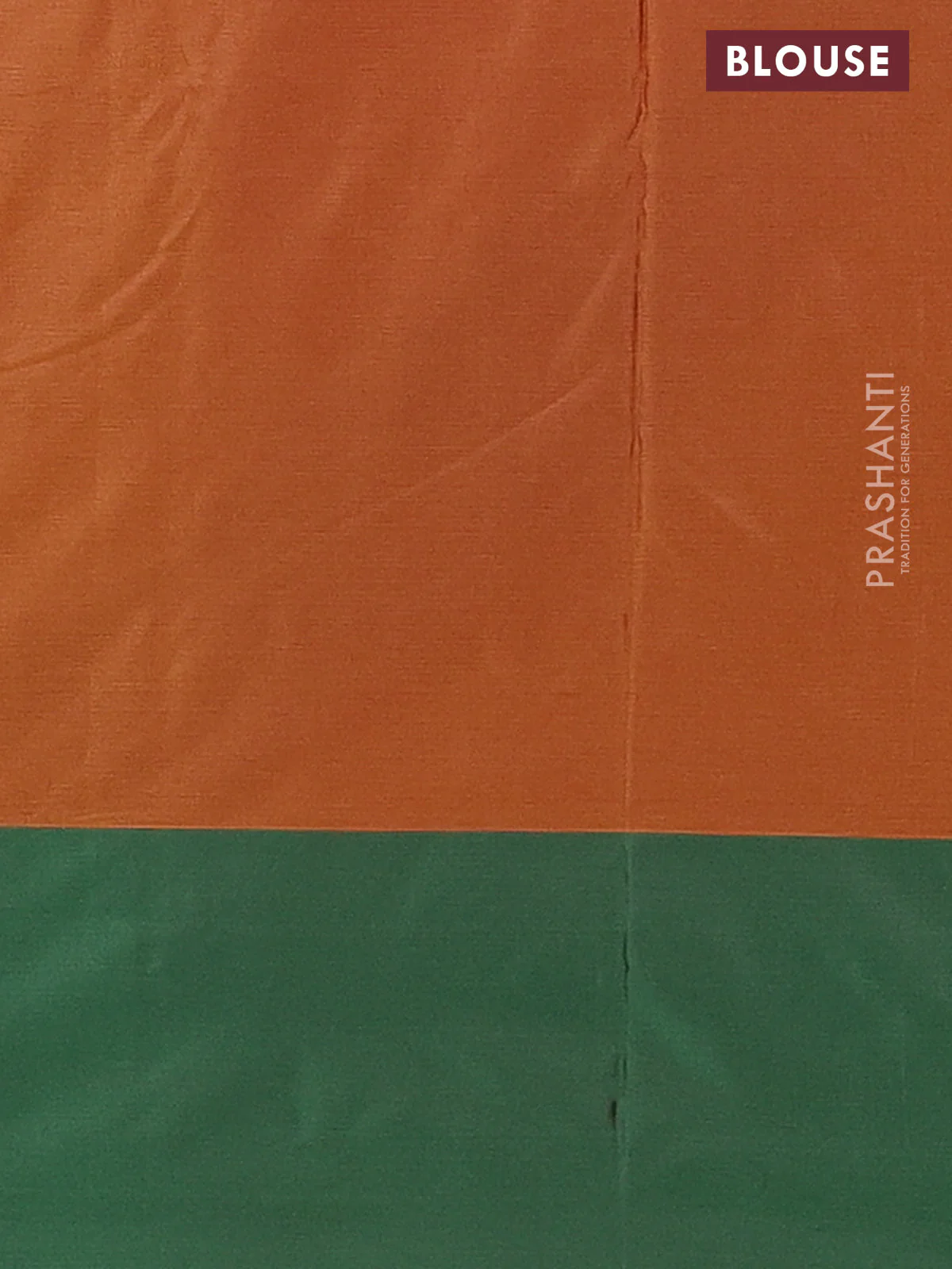 Arani semi silk saree mustard yellow and green with zari woven buttas and zari woven butta border - Image 4