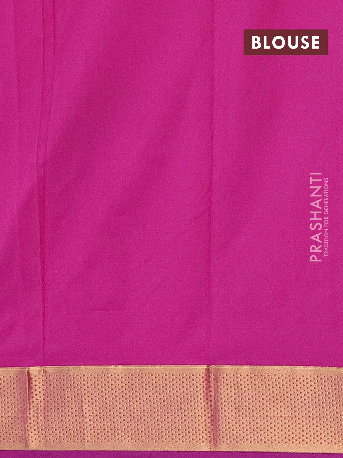 Arani semi silk saree purple shade with zari woven buttas and zari woven border - Image 4