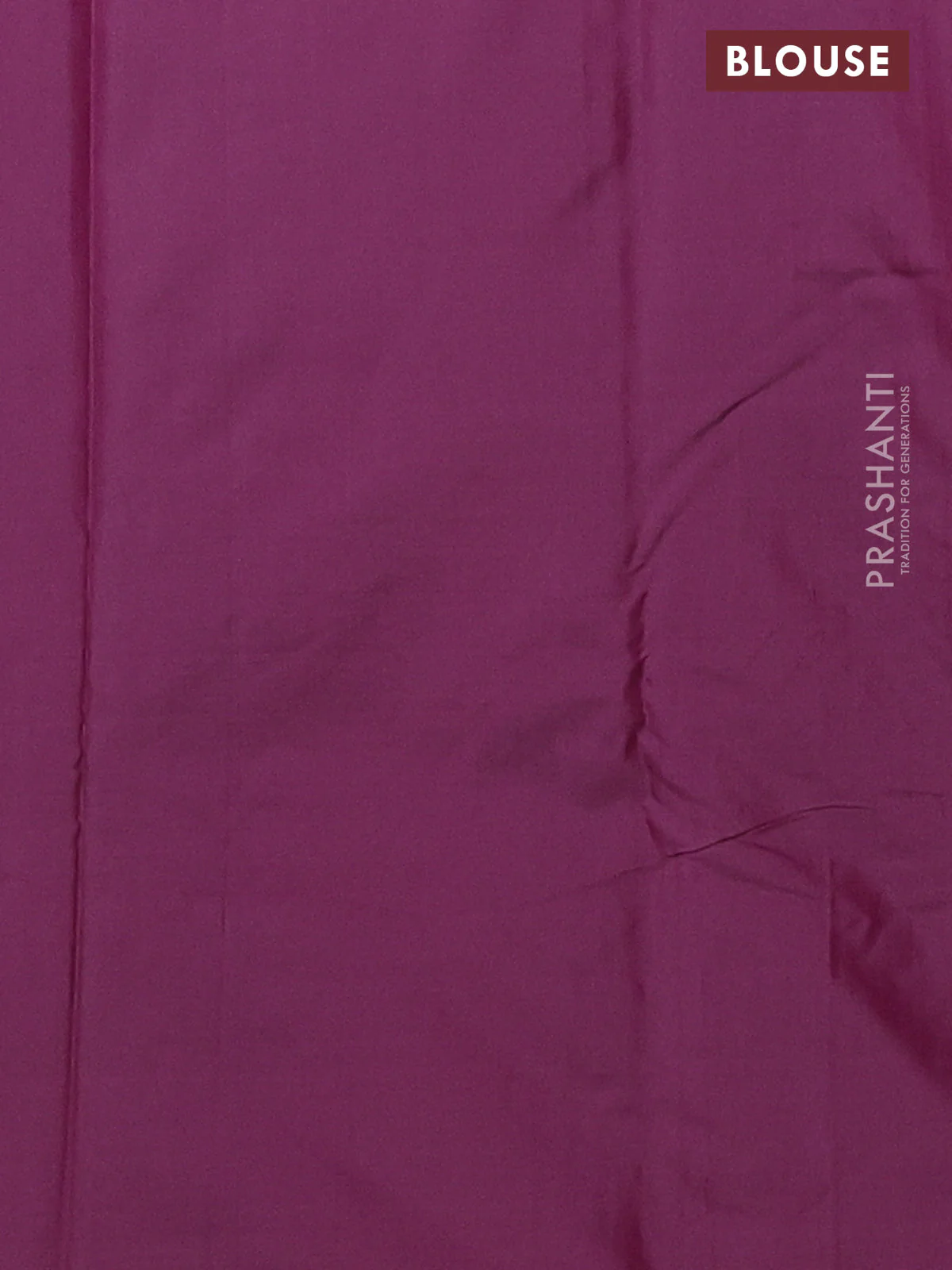 Arani semi silk saree wine shade with allover silver zari weaves in borderless style - Image 4