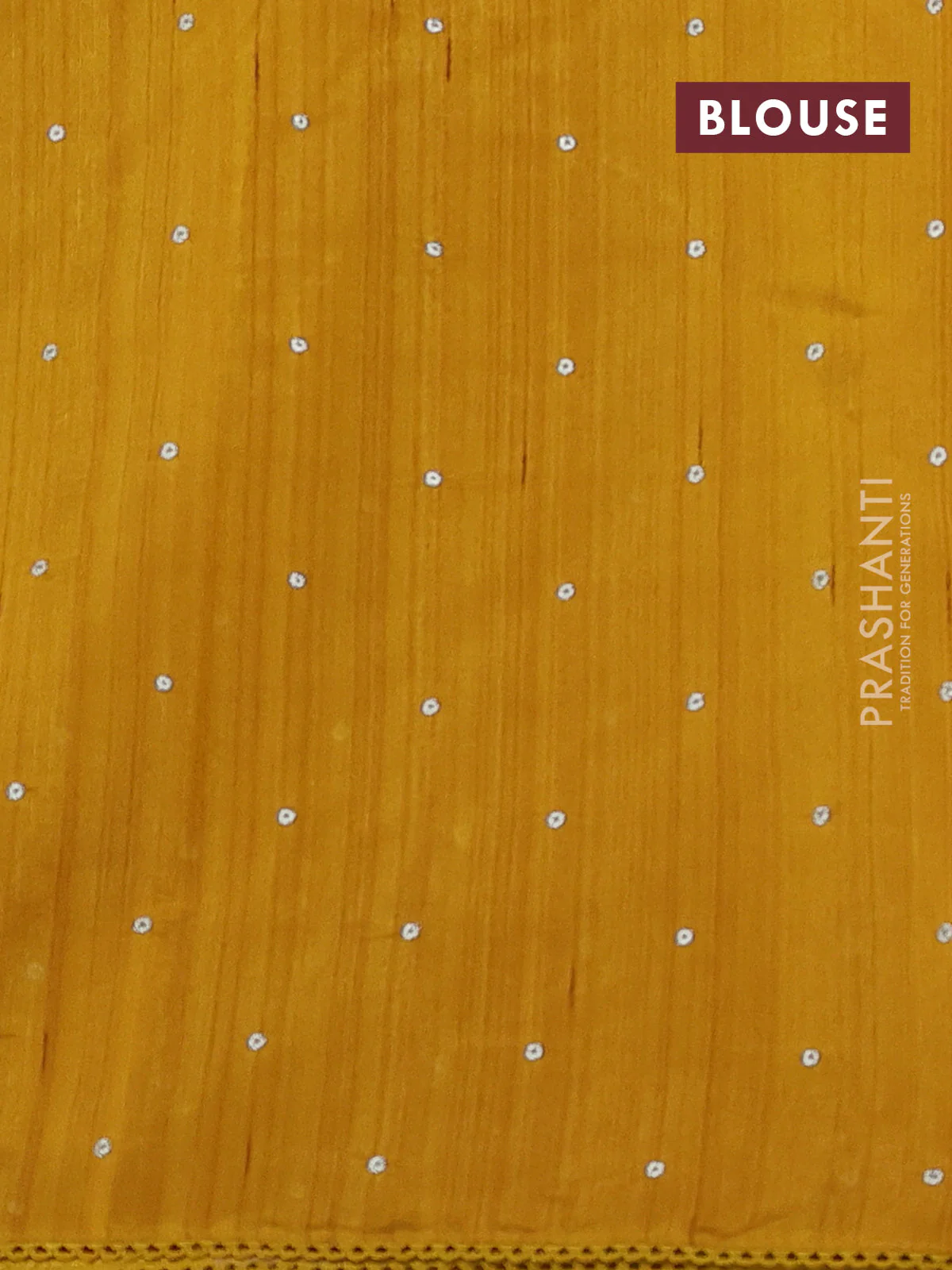 Art tussar saree mustard yellow with embroidery work and floral embroidery border - Image 3
