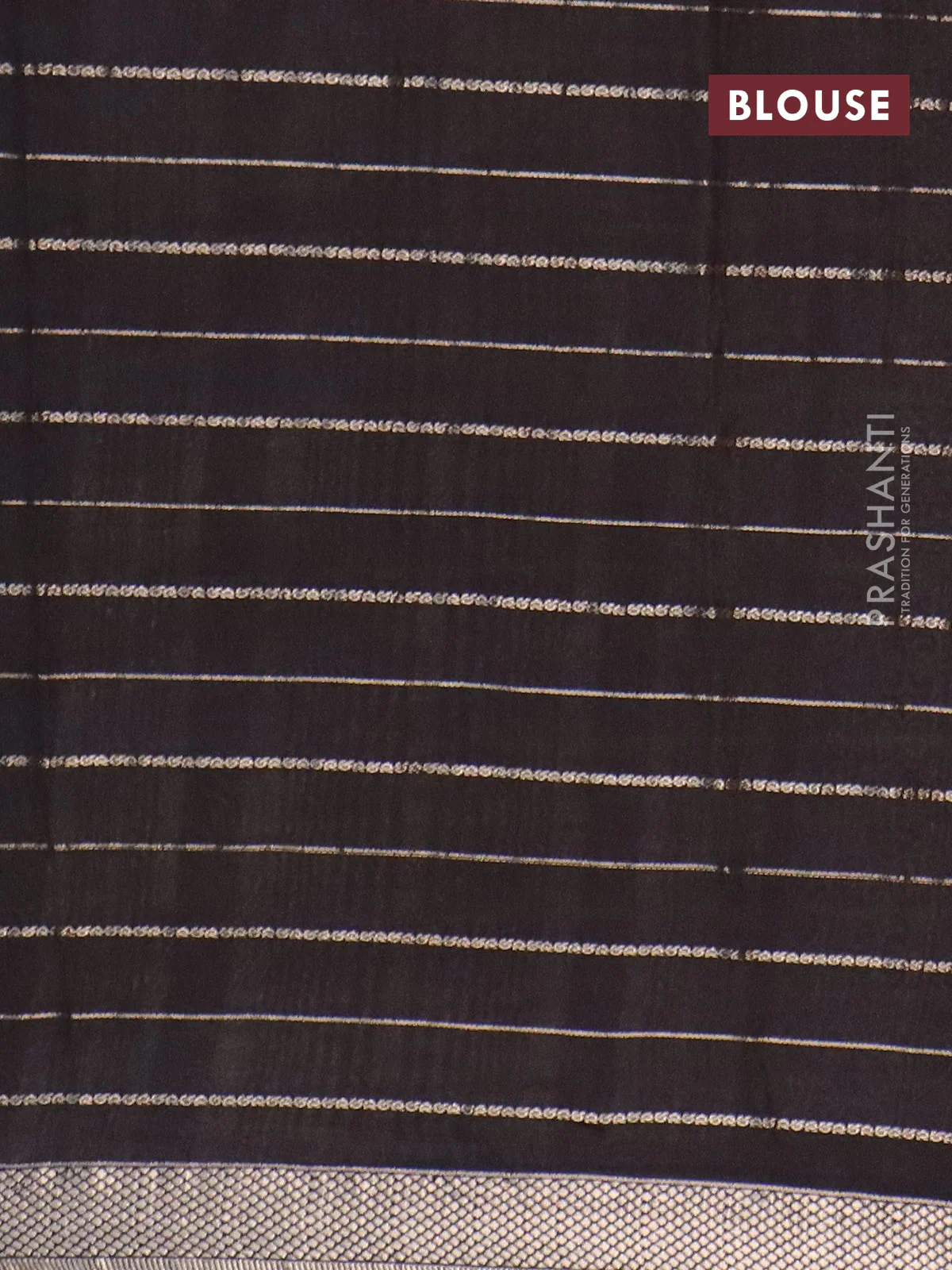 Assam partly silk saree multi colour and green black with digital prints & zari weaves and zari woven border - Image 4