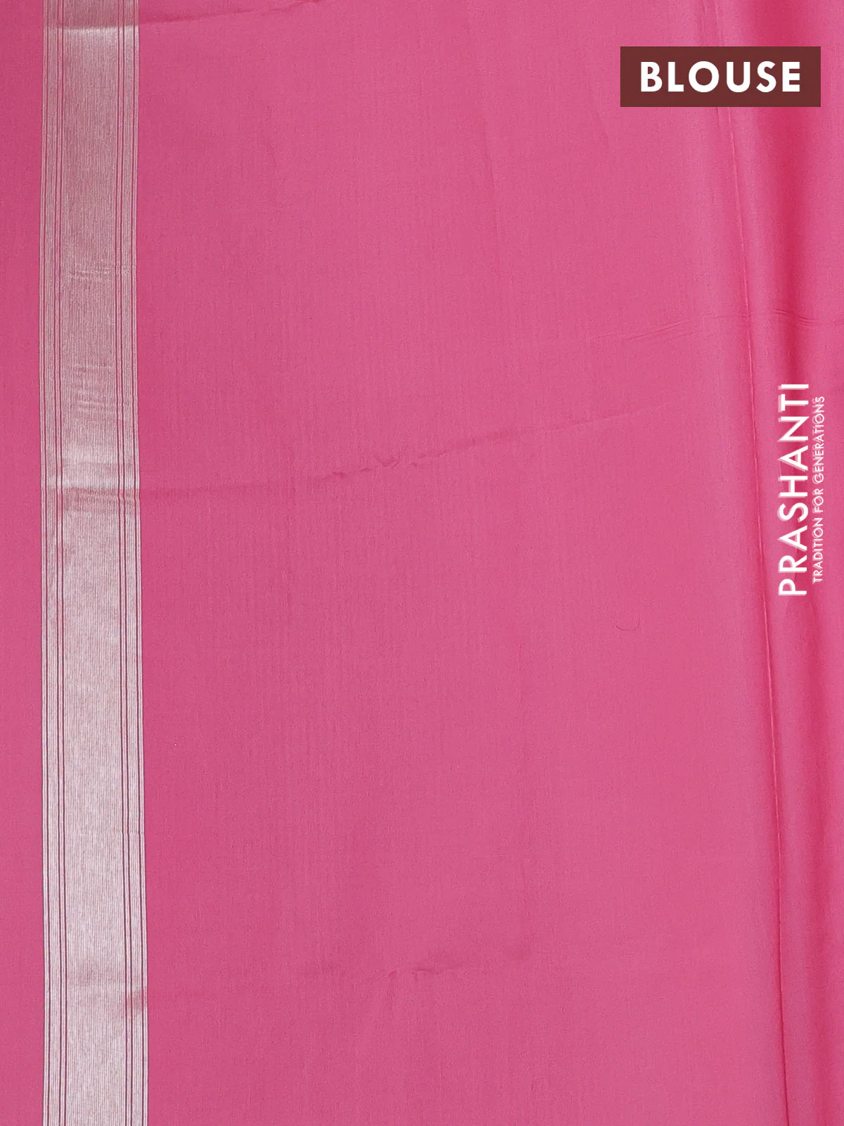 Banarasi Kora silk saree pastel grey and pink shade with allover jamdhani weaving - Image 4