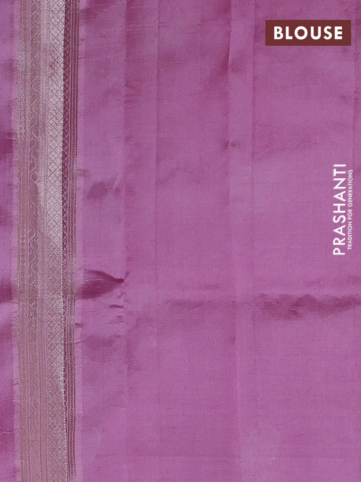 Banarasi poona silk saree pink and light pink with zari woven buttas and thread & zari woven border - Image 4