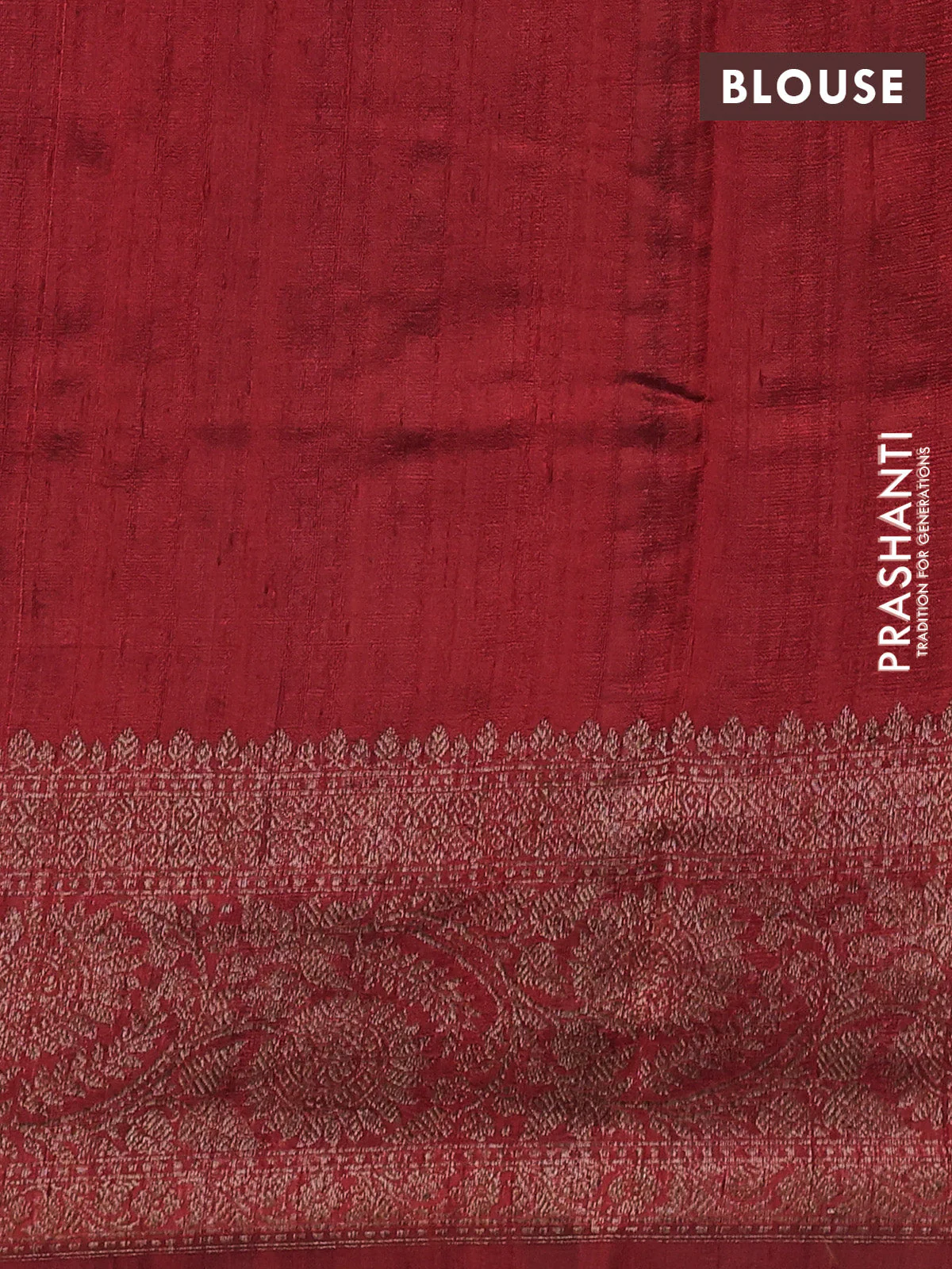 Banarasi raw silk saree lime green and maroon with thread & zari woven buttas and woven border - Image 3
