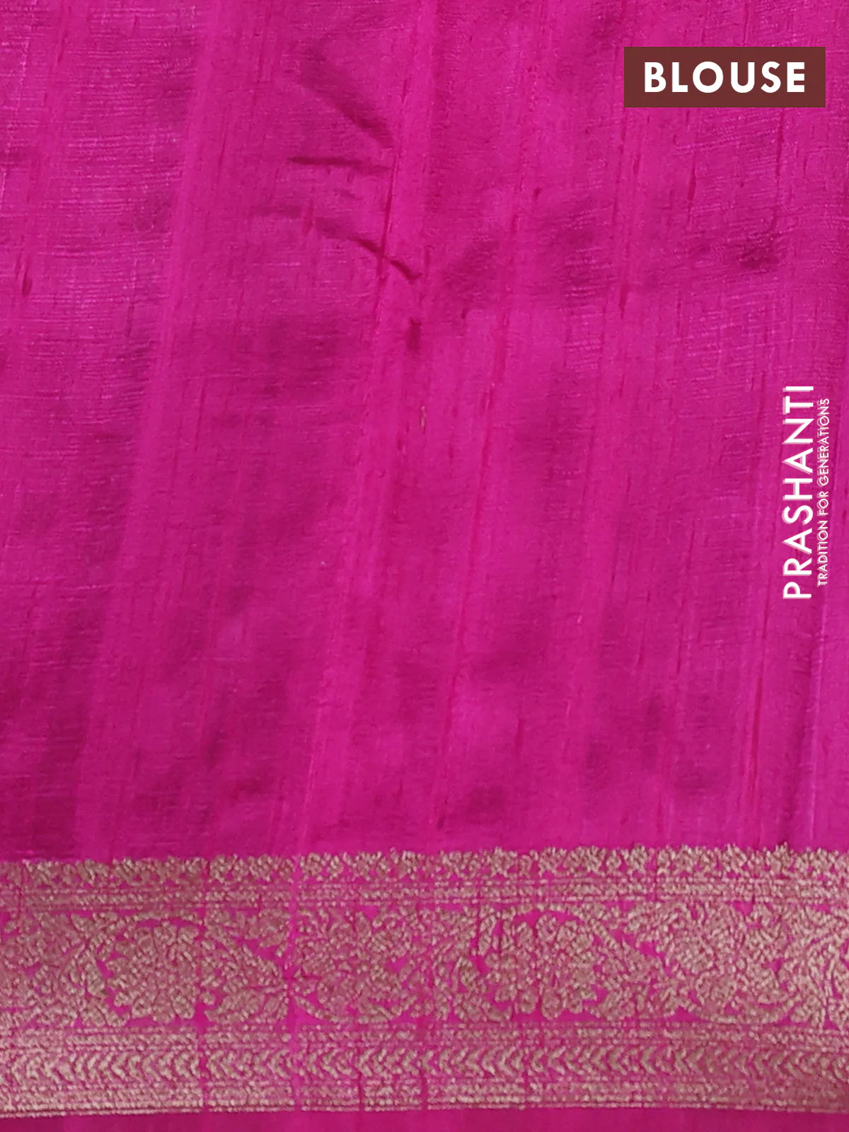 Banarasi raw silk saree pastel green and pink with thread & zari woven buttas and woven border - Image 3