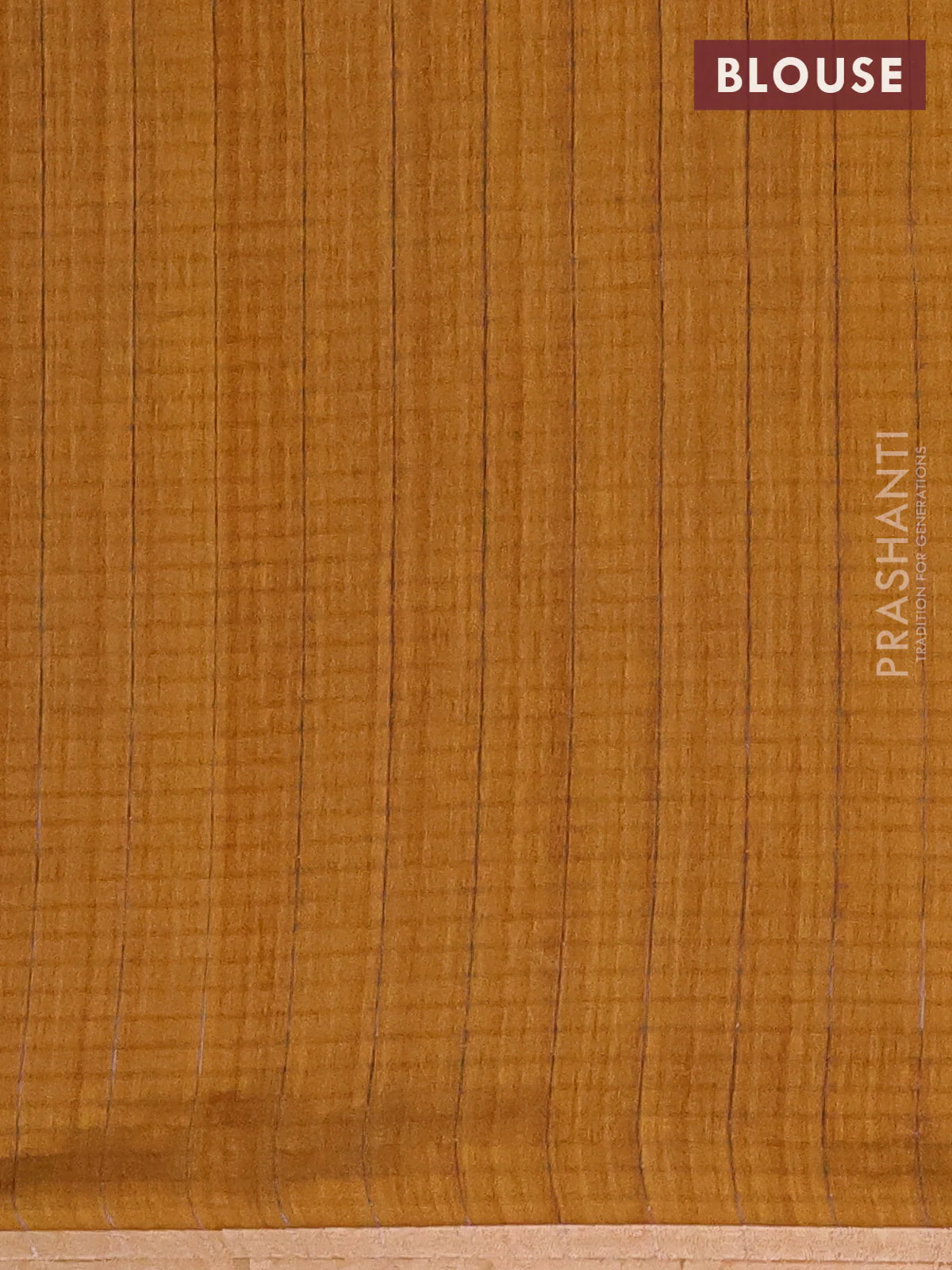 Banarasi semi matka saree dark mustard with silver & gold zari woven buttas and zari woven piping border - Image 4
