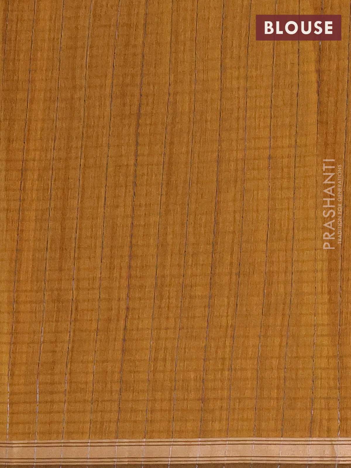 Banarasi semi matka saree dark mustard with woven buttas and zari woven piping border - Image 4