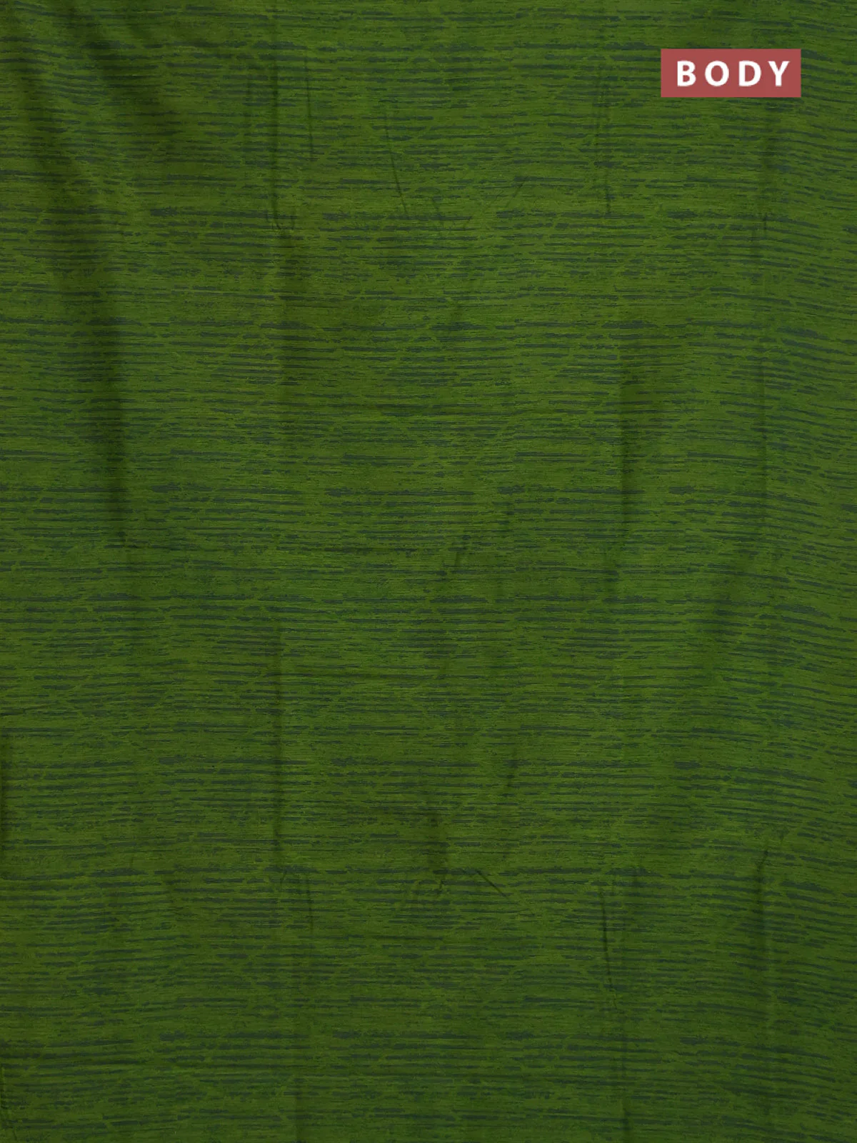 Banarasi semi matka saree light green with allover thread weaves in borderless style - Image 2