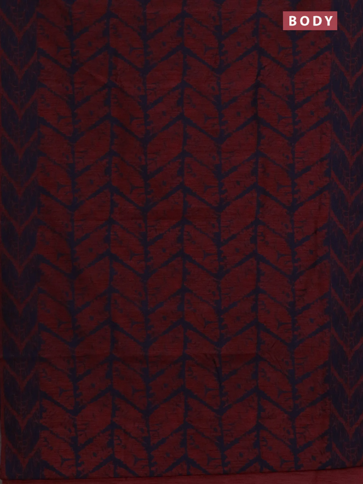 Banarasi semi matka saree maroon and blue with allover thread weaves and thread woven border - Image 2