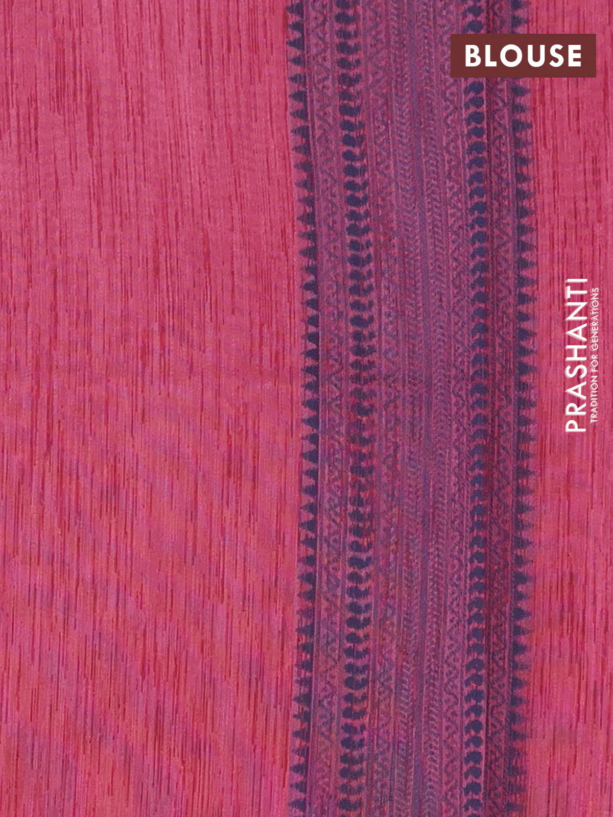 Banarasi semi matka saree maroon with allover thread weaves in borderless style - Image 4