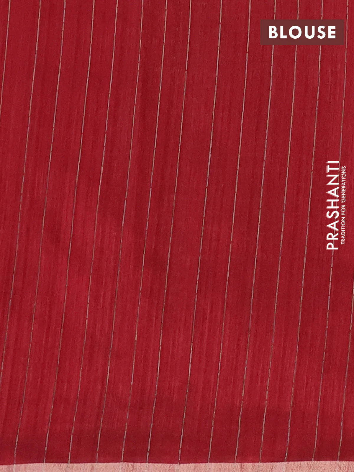 Banarasi semi matka saree maroon with allover zari woven geometric buttas and woven border - Image 4