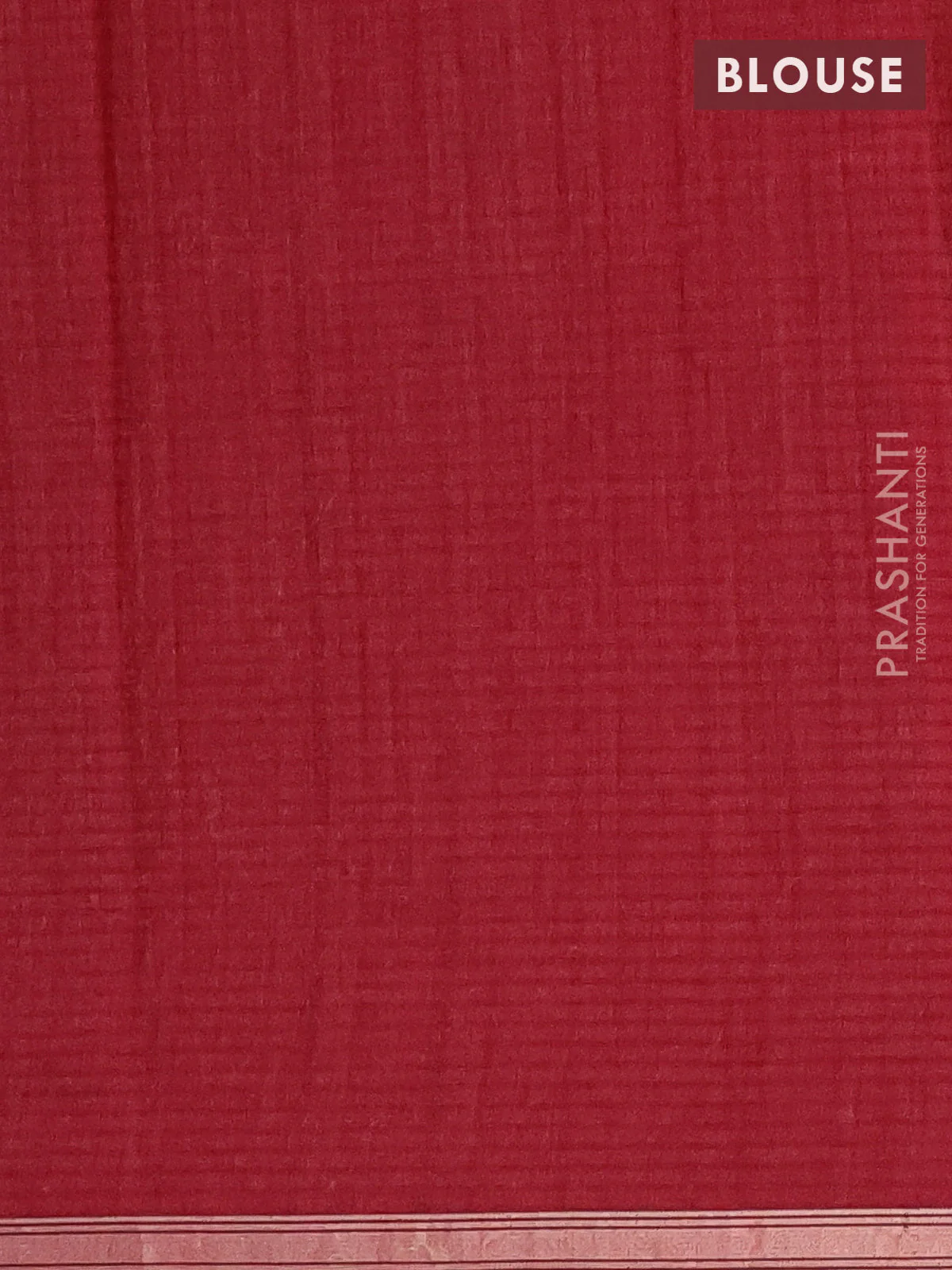 Banarasi semi matka saree maroon with silver & gold zari woven buttas and zari woven piping border - Image 4