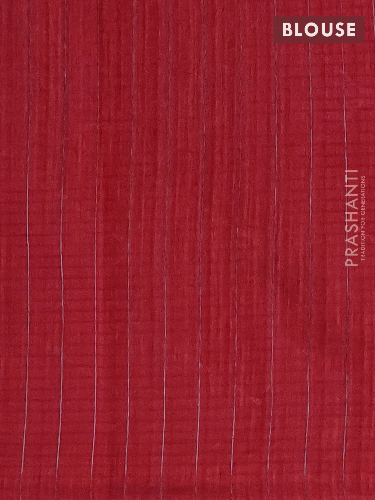 Banarasi semi matka saree maroon with silver & gold zari woven buttas and zari woven piping border - Image 4