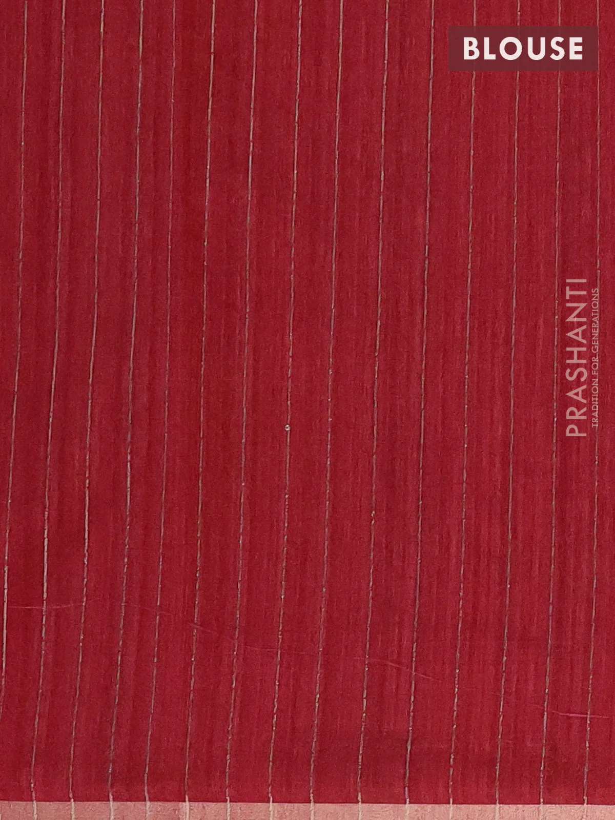 Banarasi semi matka saree maroon with thread & silver zari woven buttas and woven border - Image 4