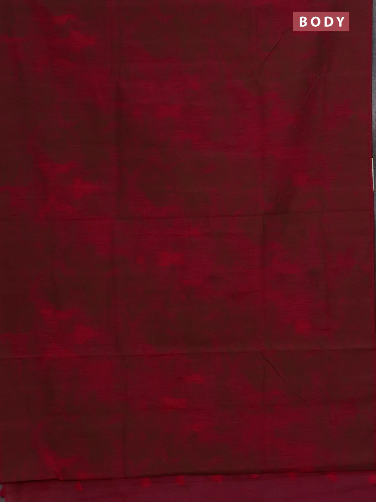 Banarasi semi matka saree pink with allover thread weaves in borderless style - Image 2