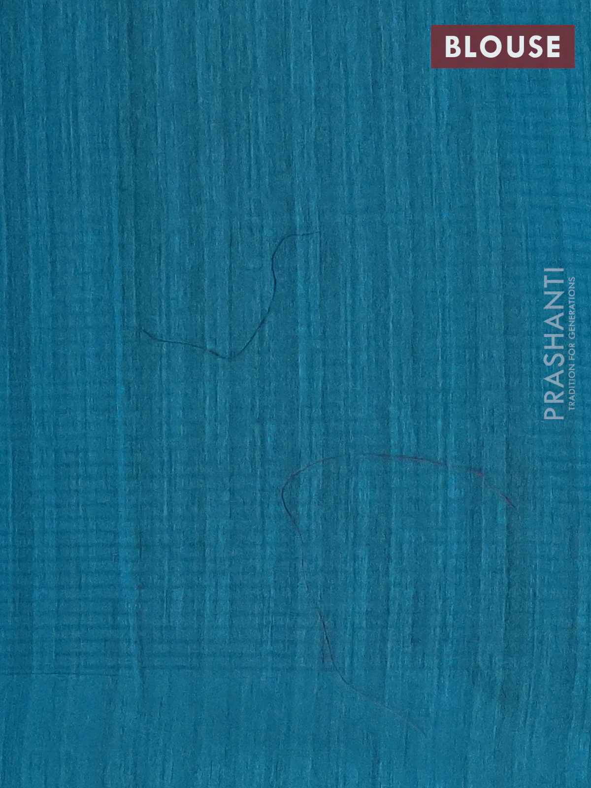 Banarasi semi matka saree teal green shade with allover zari woven geometric buttas and zari woven border - Image 4