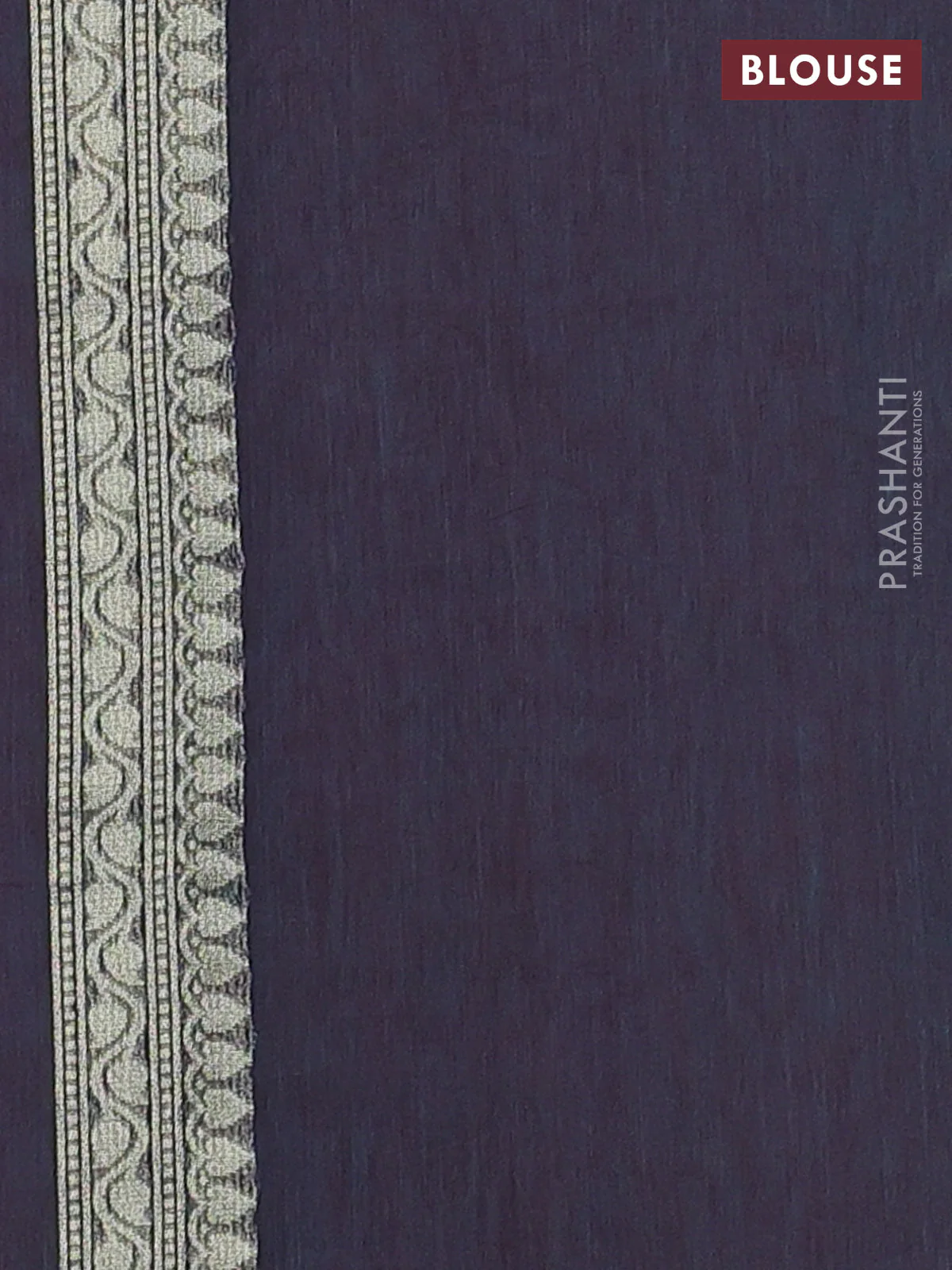 Banarasi silk cotton saree dual shade of greenish maroon with allover thread & zari woven buttas and zari woven border - Image 3