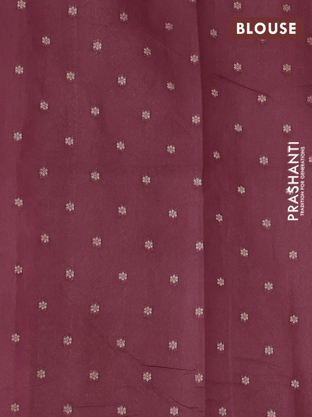 Banarasi silk cotton saree mauve pink with allover zigzag zari weaves and zari woven border - Image 3
