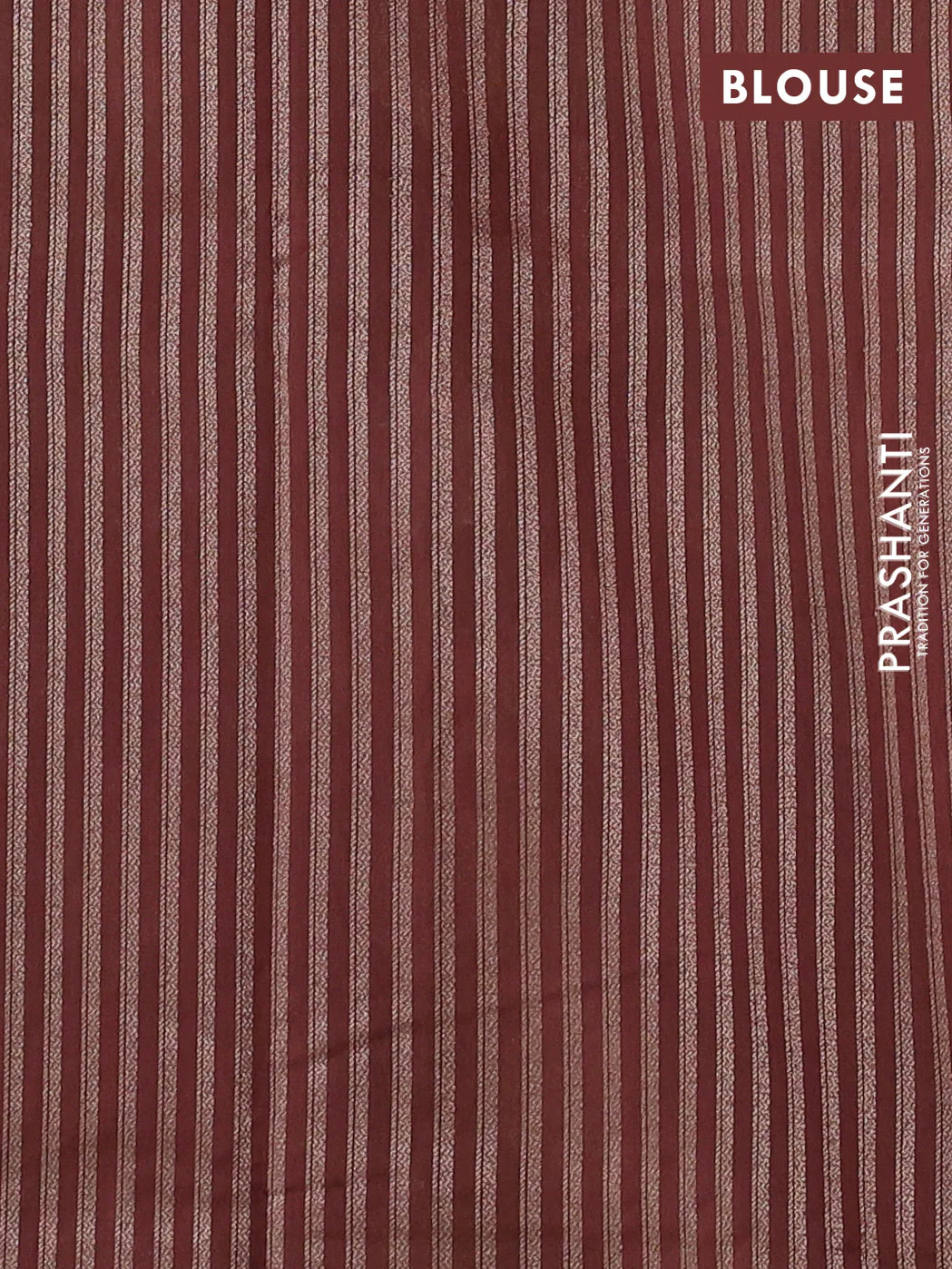 Banarasi silk cotton saree mehendi green and brown with zari woven buttas and woven border - Image 3