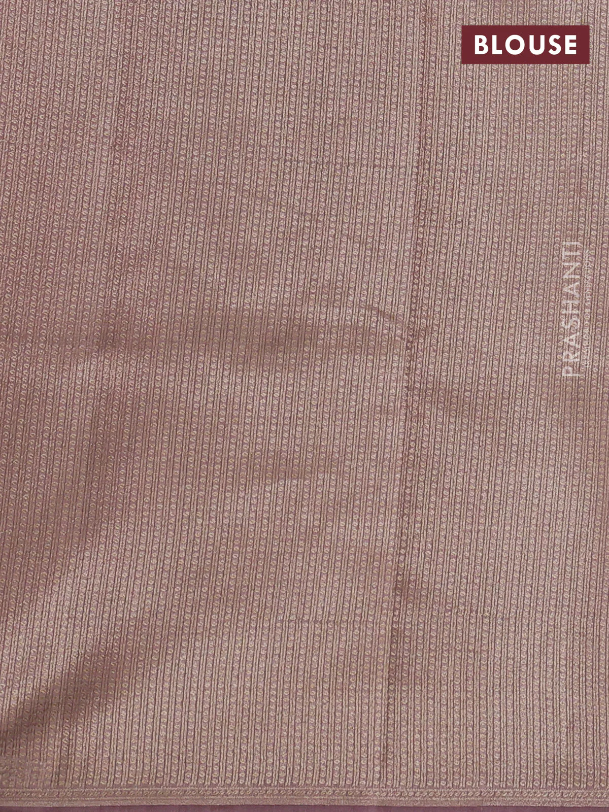 Banarasi silk cotton saree pastel pink and pastel maroon with allover zari woven buttas and zari woven border - Image 3