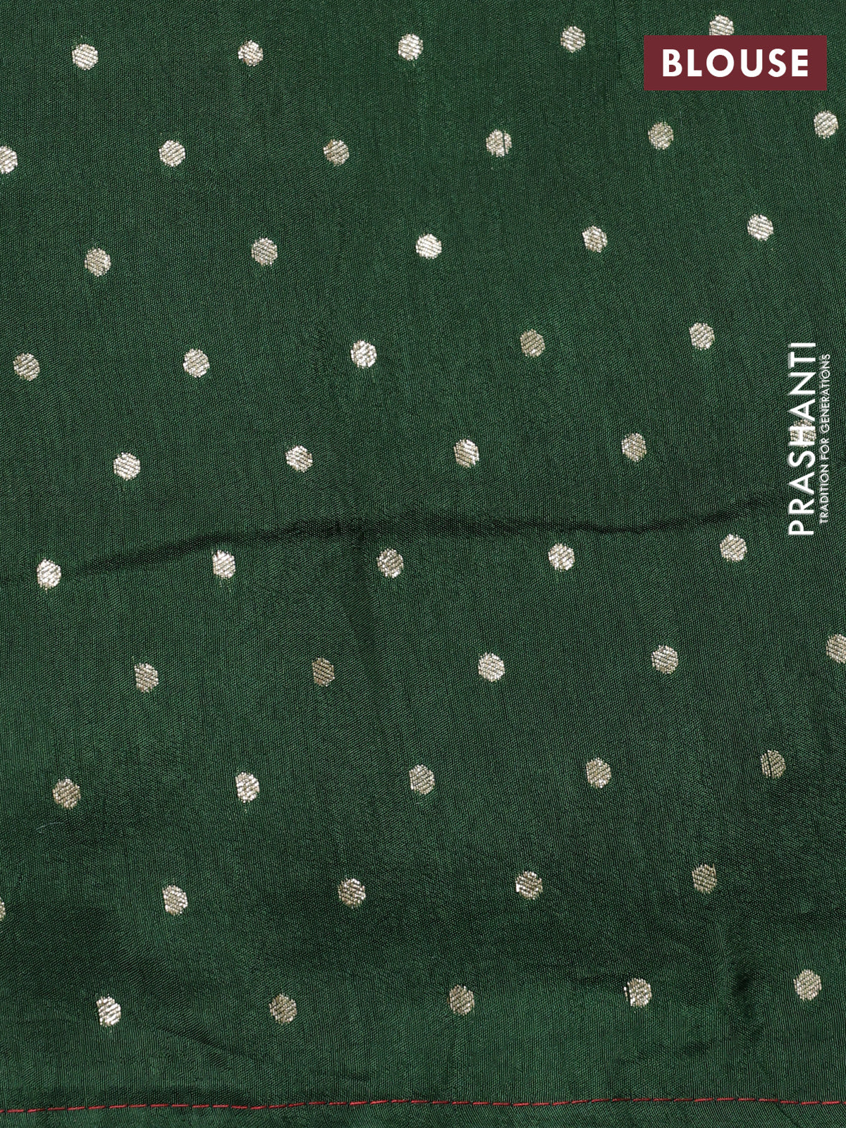 Banarasi silk saree pink and green with zari woven elephant buttas and zari woven border - Image 4