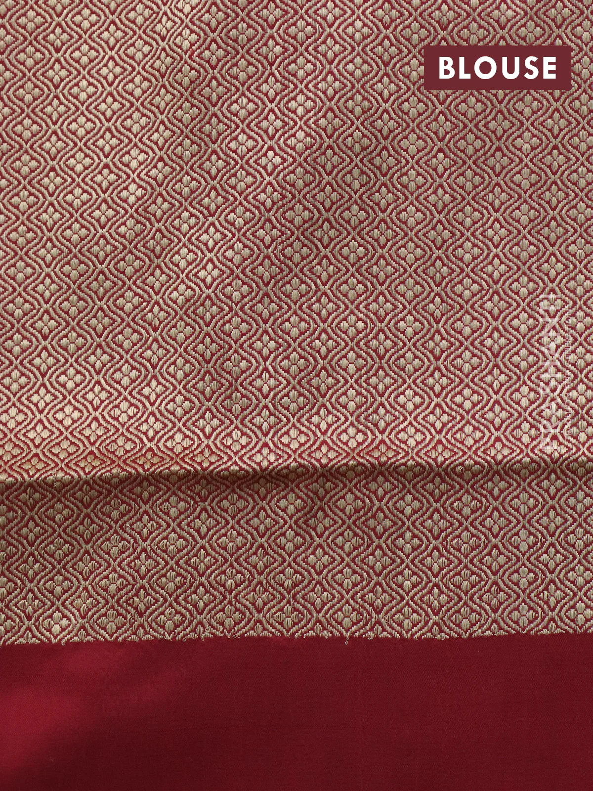 Banarasi uppada silk saree maroon with allover zari woven brocade weaves and zari woven border - Image 4