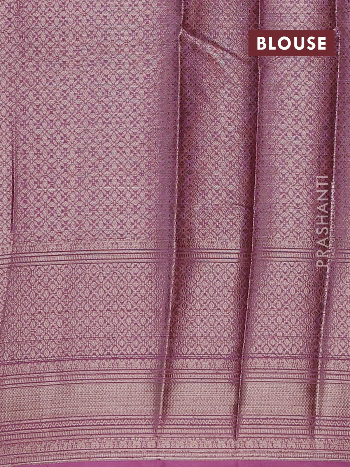 Banarasi warm silk saree wine shade and pastel pink with allover thread & zari woven buttas and zari woven border - Image 4