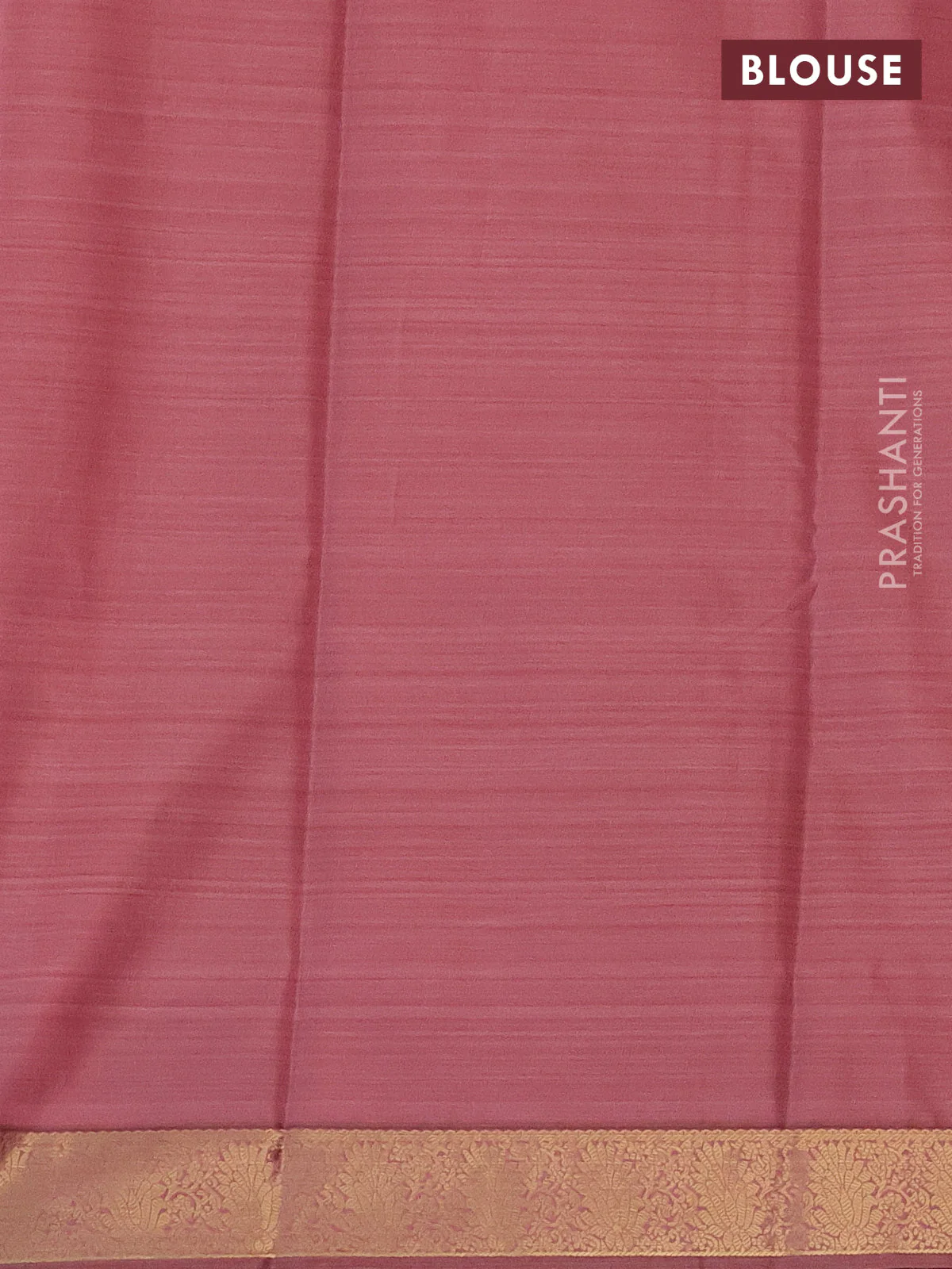 Bangalori semi silk saree peach orange with allover elephant butta ikat weaves and zari woven border - Image 3