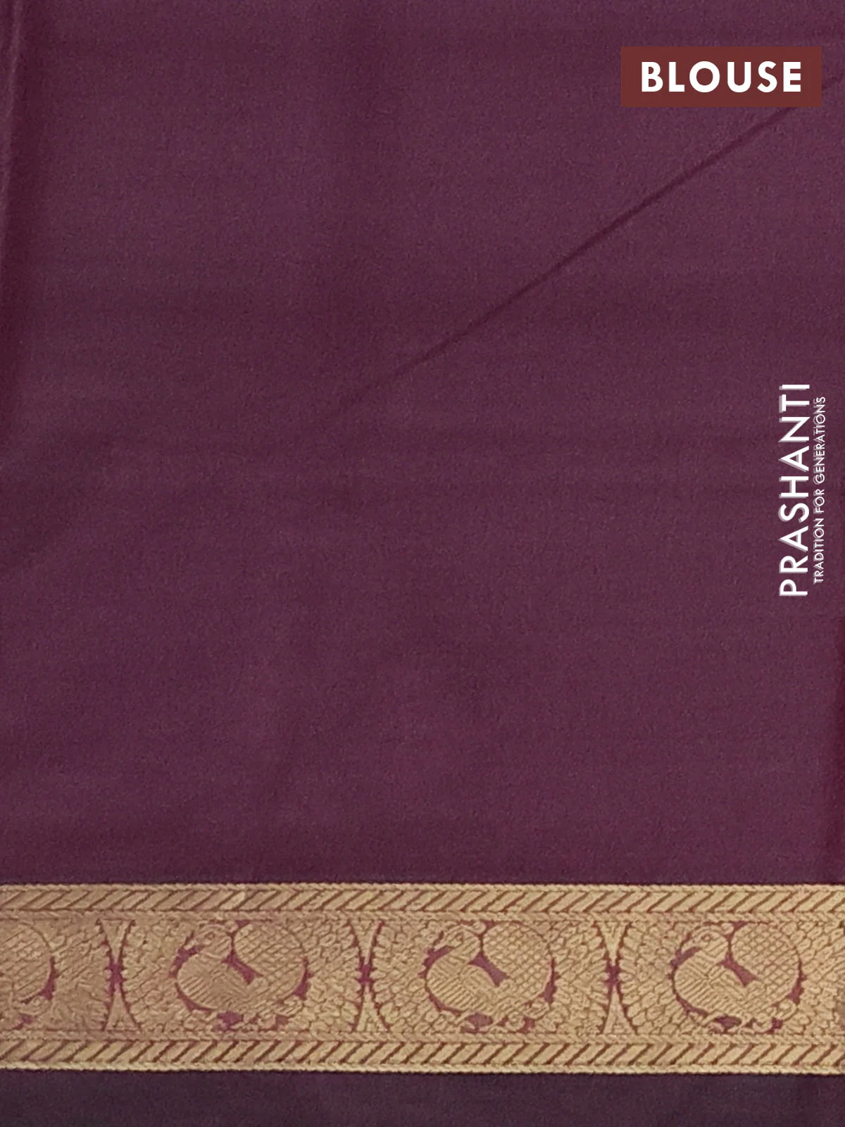 Bangalori semi silk saree wine shade with allover ikat butta weaves and zari woven border - Image 3