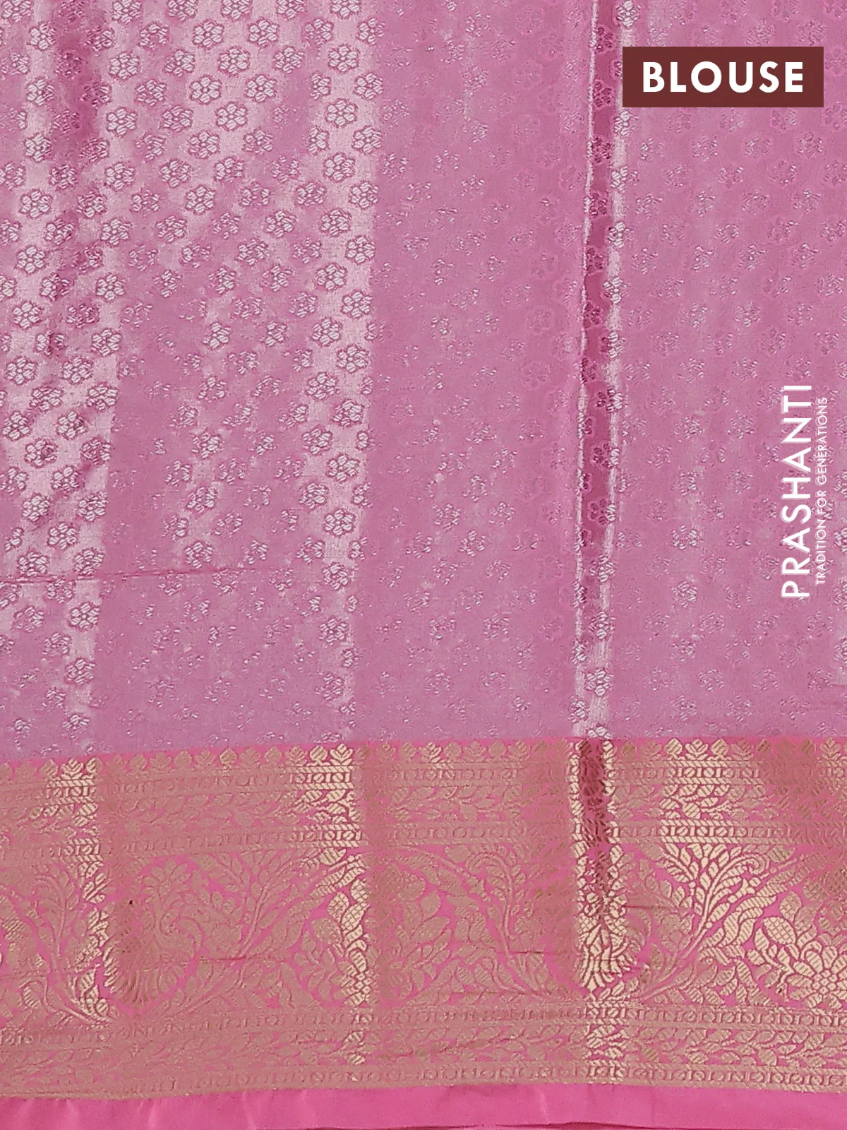 Bangalori tissue silk saree mustard yelllow and light pink with silver zari woven brocade weaves and zari woven border - Image 3