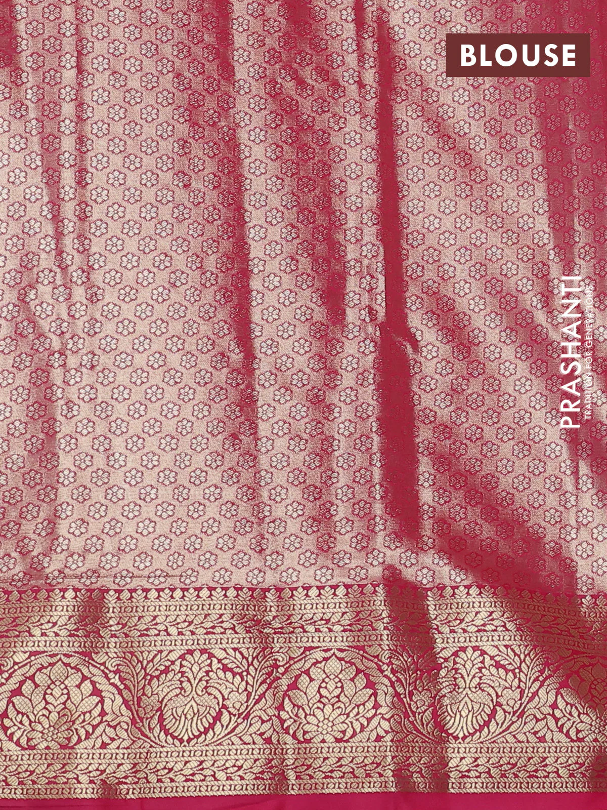 Bangalori tissue silk saree pastel green and pink with silver zari woven brocade weaves and zari woven border - Image 3