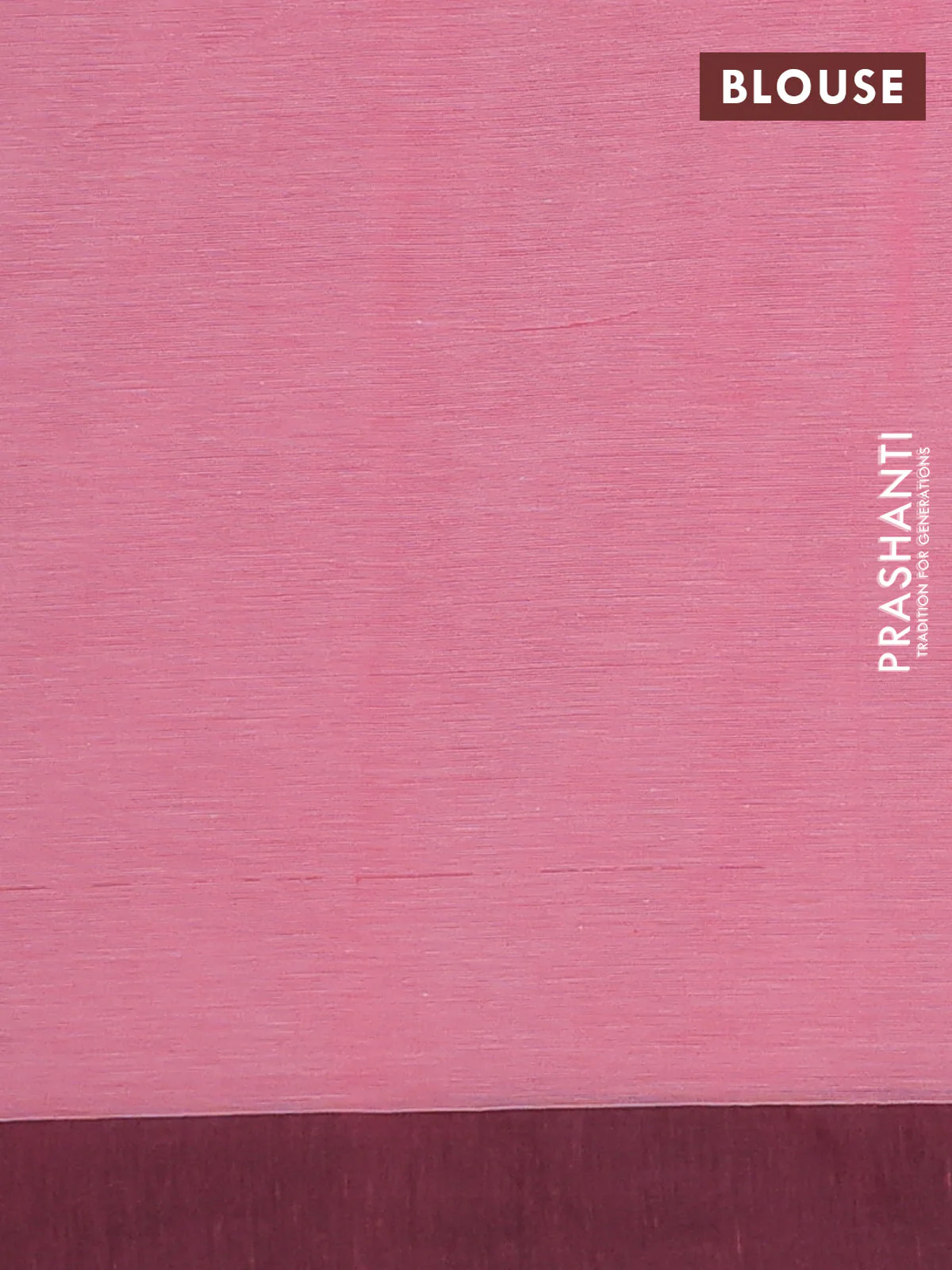 Bengal soft cotton saree candy pink and green with butta weaves and simple border - Image 4