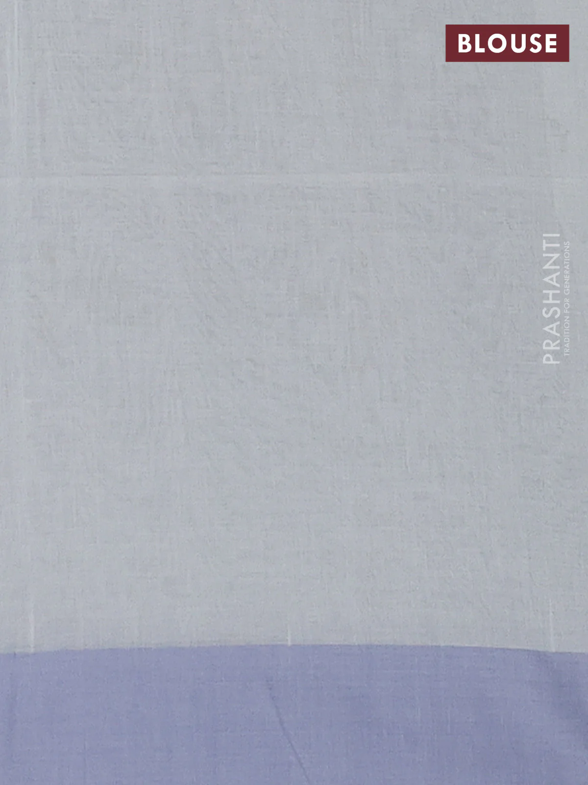 Bengal soft cotton saree cream and grey with thread woven buttas and simple border - Image 4