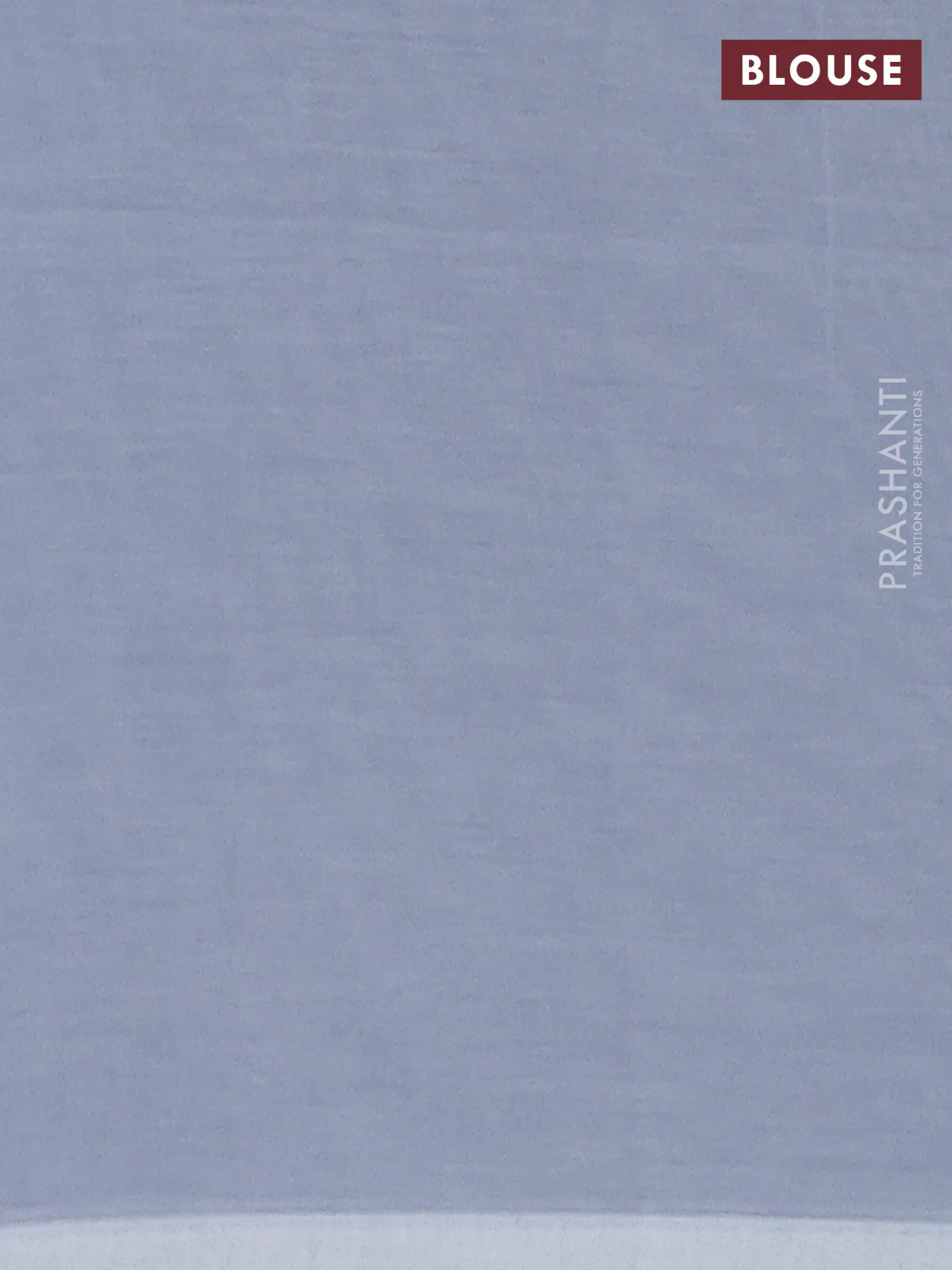Bengal soft cotton saree grey with thread woven buttas and piping border - Image 4