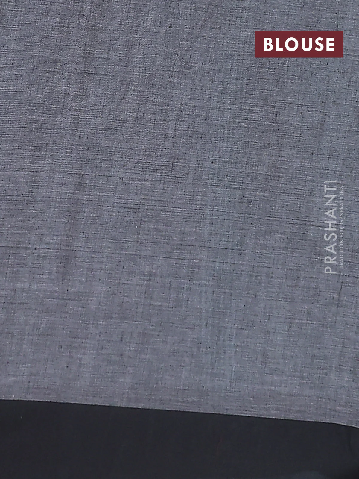 Bengal soft cotton saree pastel green and grey with allover weaves and simple border - Image 4