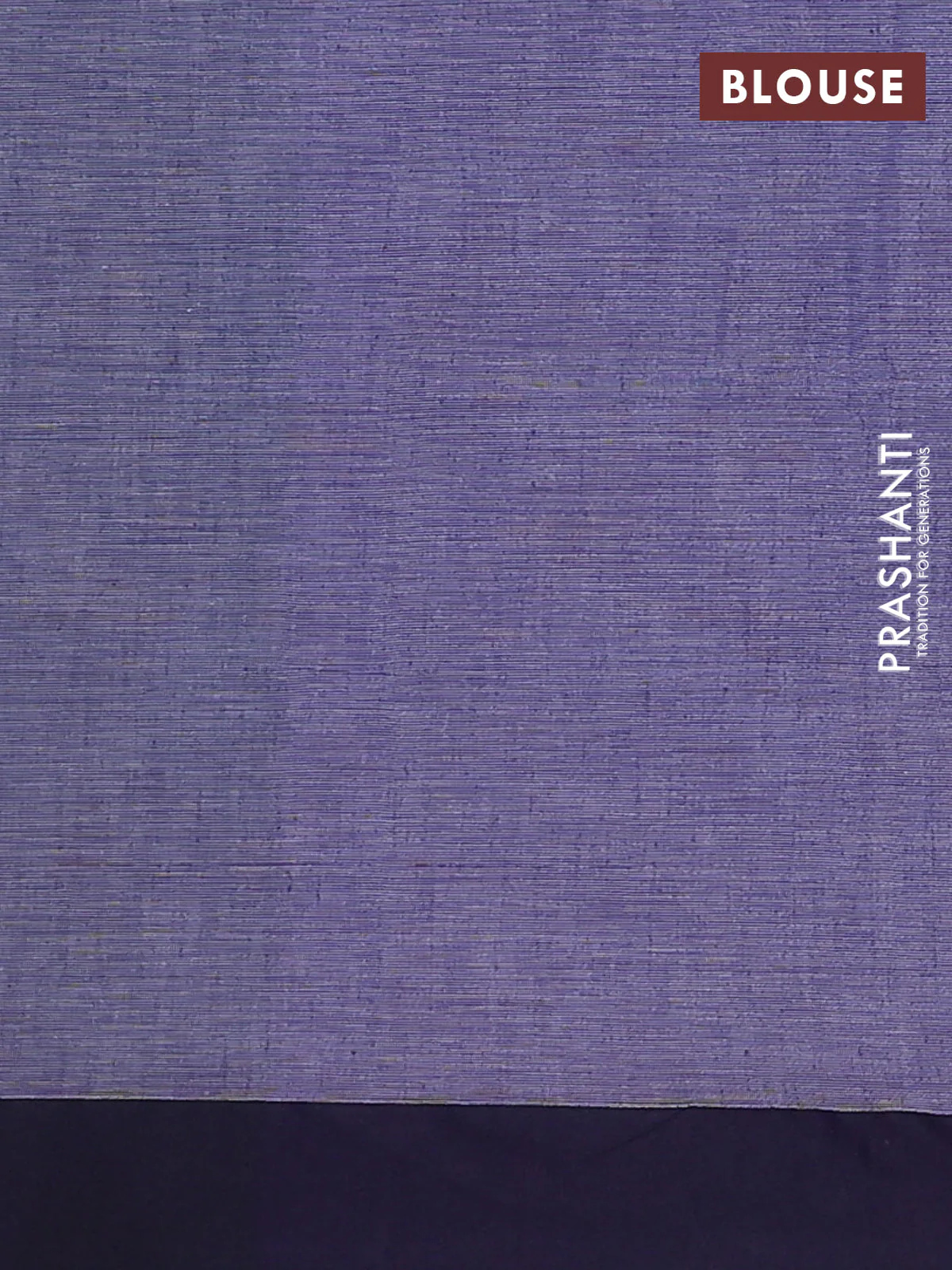 Bengal soft cotton saree pastel pink and navy blue with butta weaves and simple border - Image 4