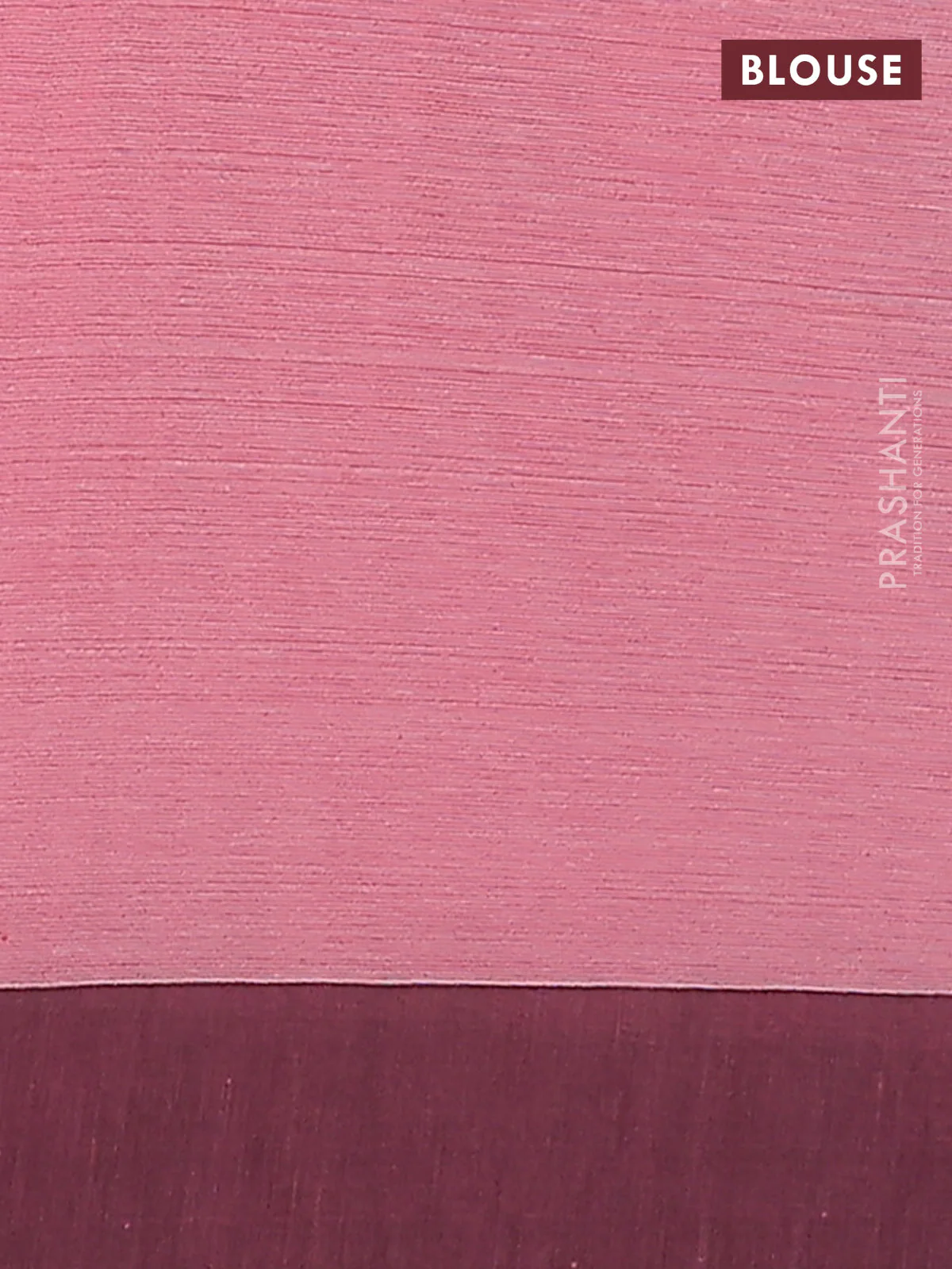 Bengal soft cotton saree peach pink and green with allover weaves and simple border - Image 4