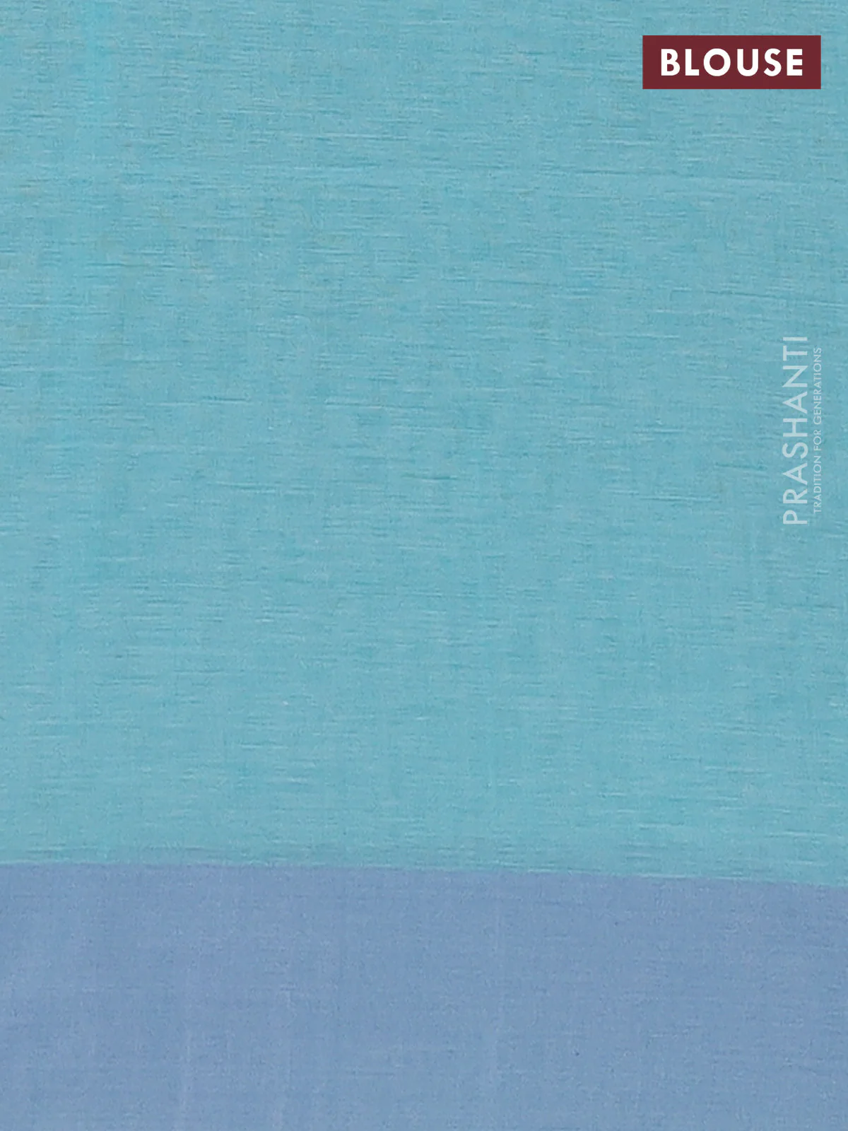 Bengal soft cotton saree teal green with thread woven buttas and simple border - Image 4