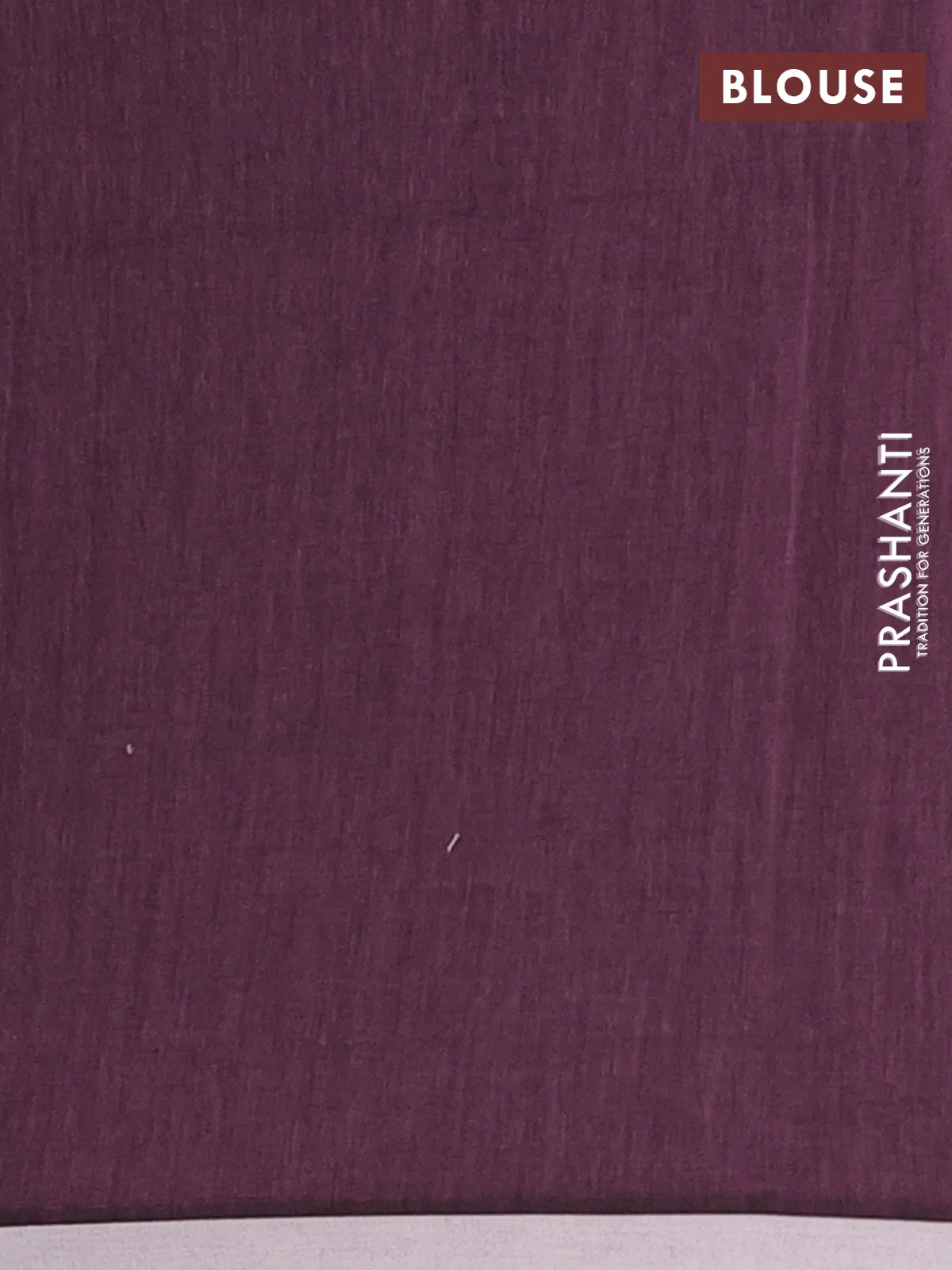 Bengal soft cotton saree wine shade and off white with thread woven buttas and piping border - Image 4