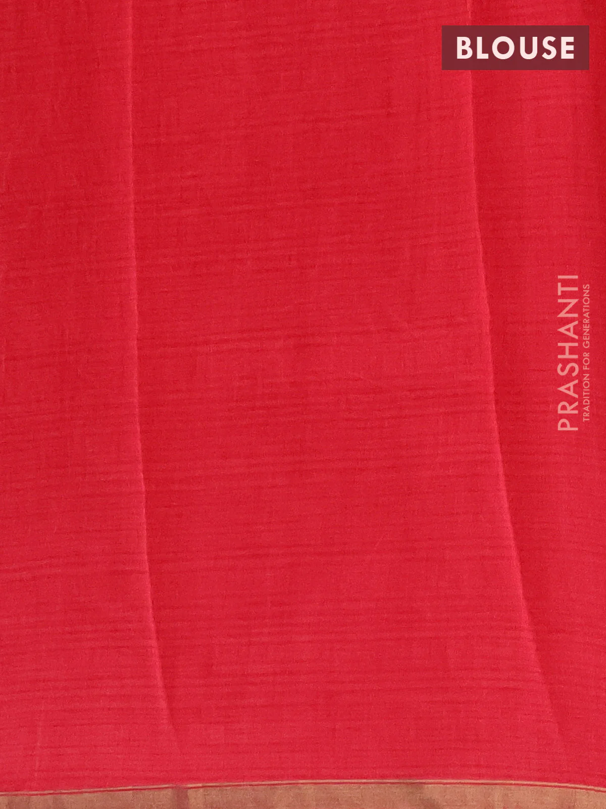 Chanderi silk cotton saree dark mustard and red shade with allover kalamkari prints and printed zari border - Image 4