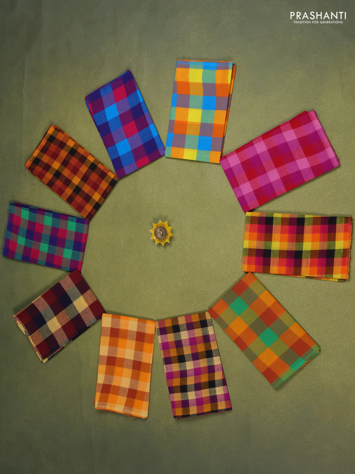 Cotton blouse bits multi colour and pack of 10