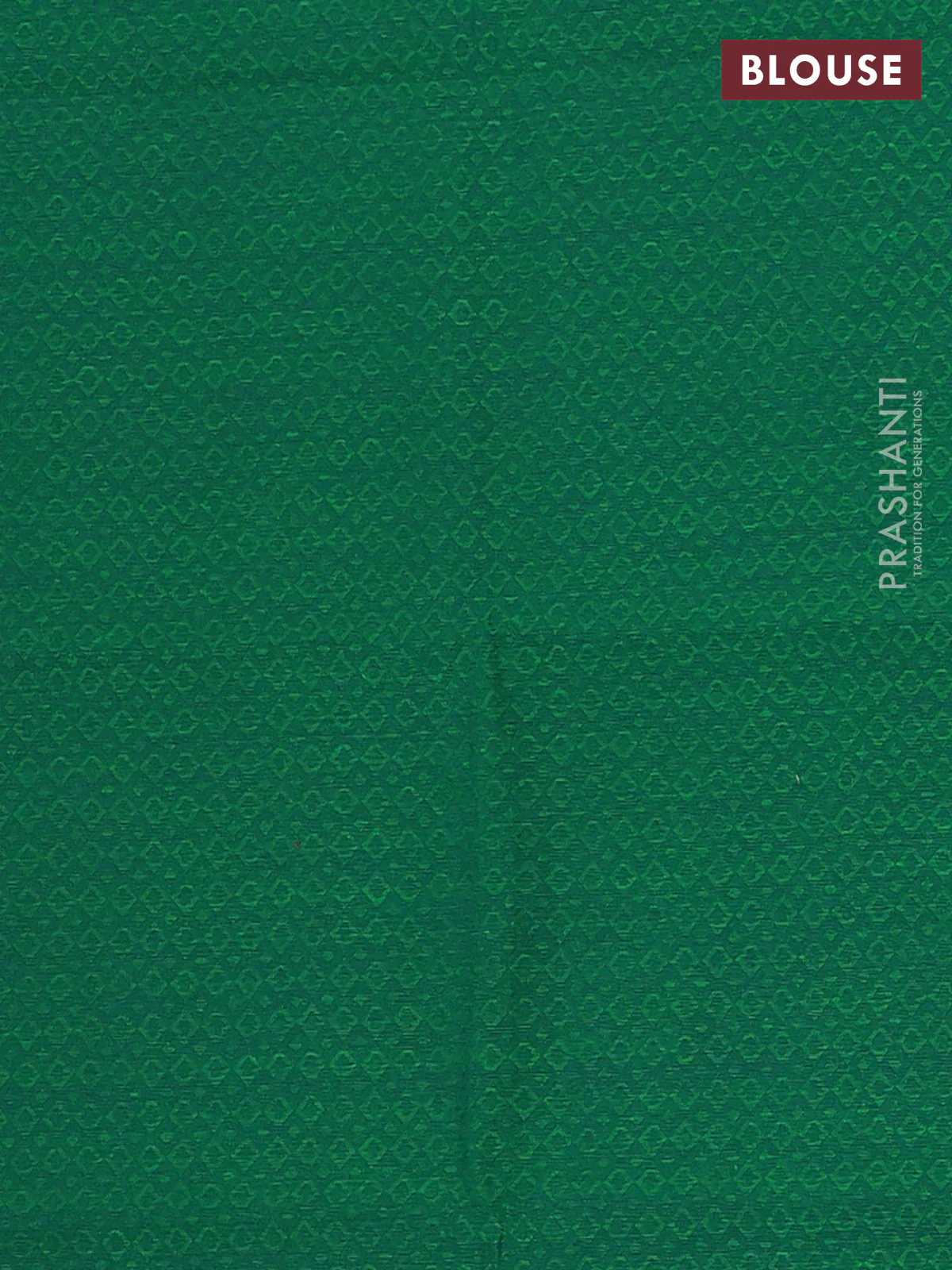 Chettinad cotton saree dark blue and green with thread woven buttas and thread & zari woven border - Image 4