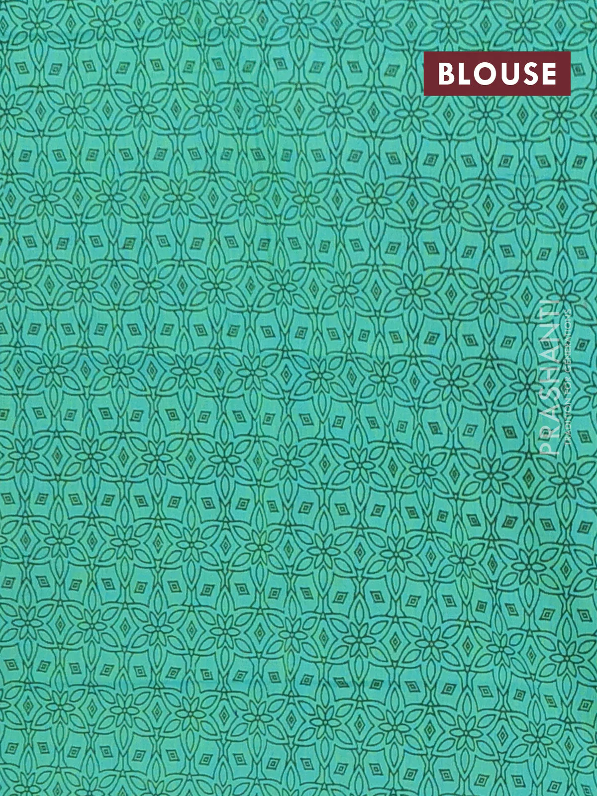 Chettinad cotton saree dark mustard and teal green with plain body and temple design rettapet zari woven border - Image 4