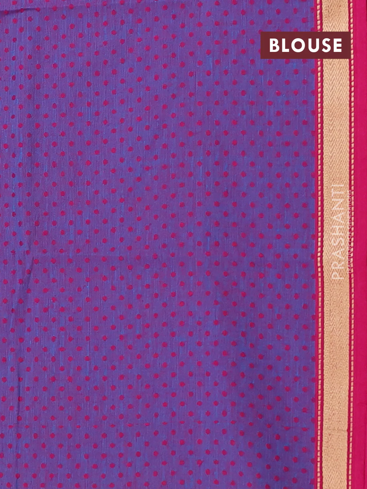 Chettinad cotton saree dual shade of green and purple with plain body and rettapet zari woven border - Image 4